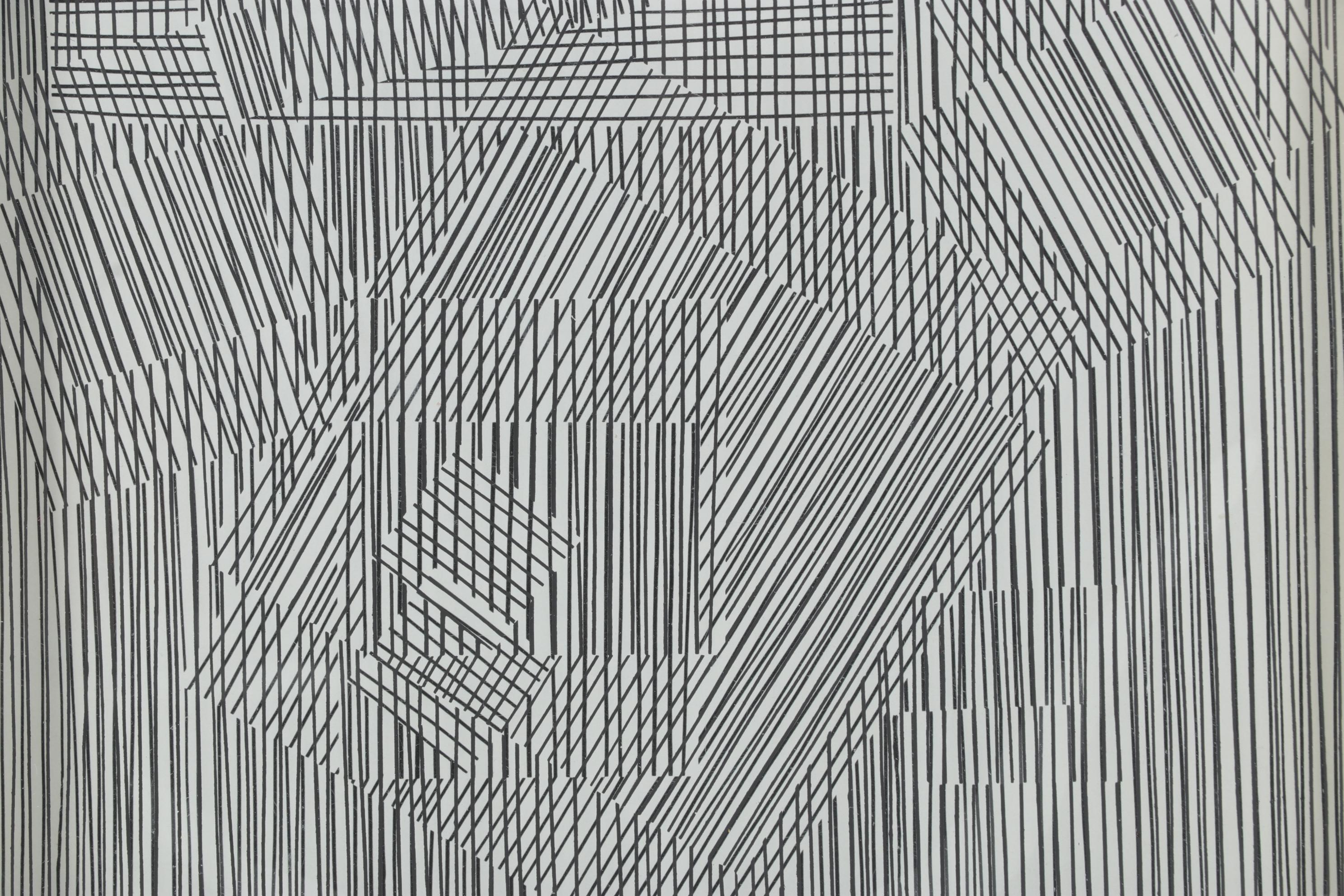 Victor Vasarely Op Art Serigraph 3-D Assemblage From "Cinétiques," 1973