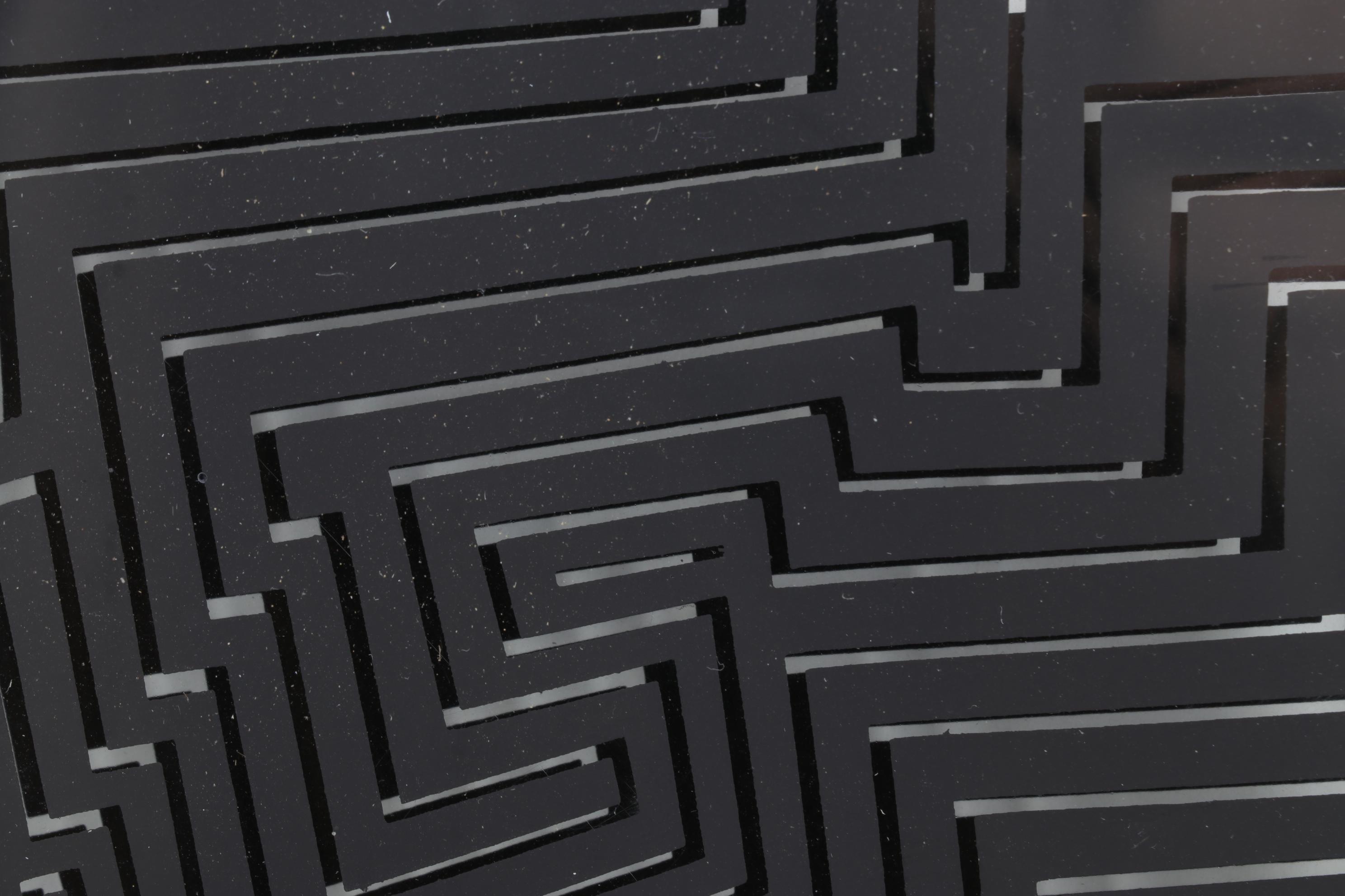 Victor Vasarely Op Art Serigraph 3-D Assemblage From "Cinétiques," 1973