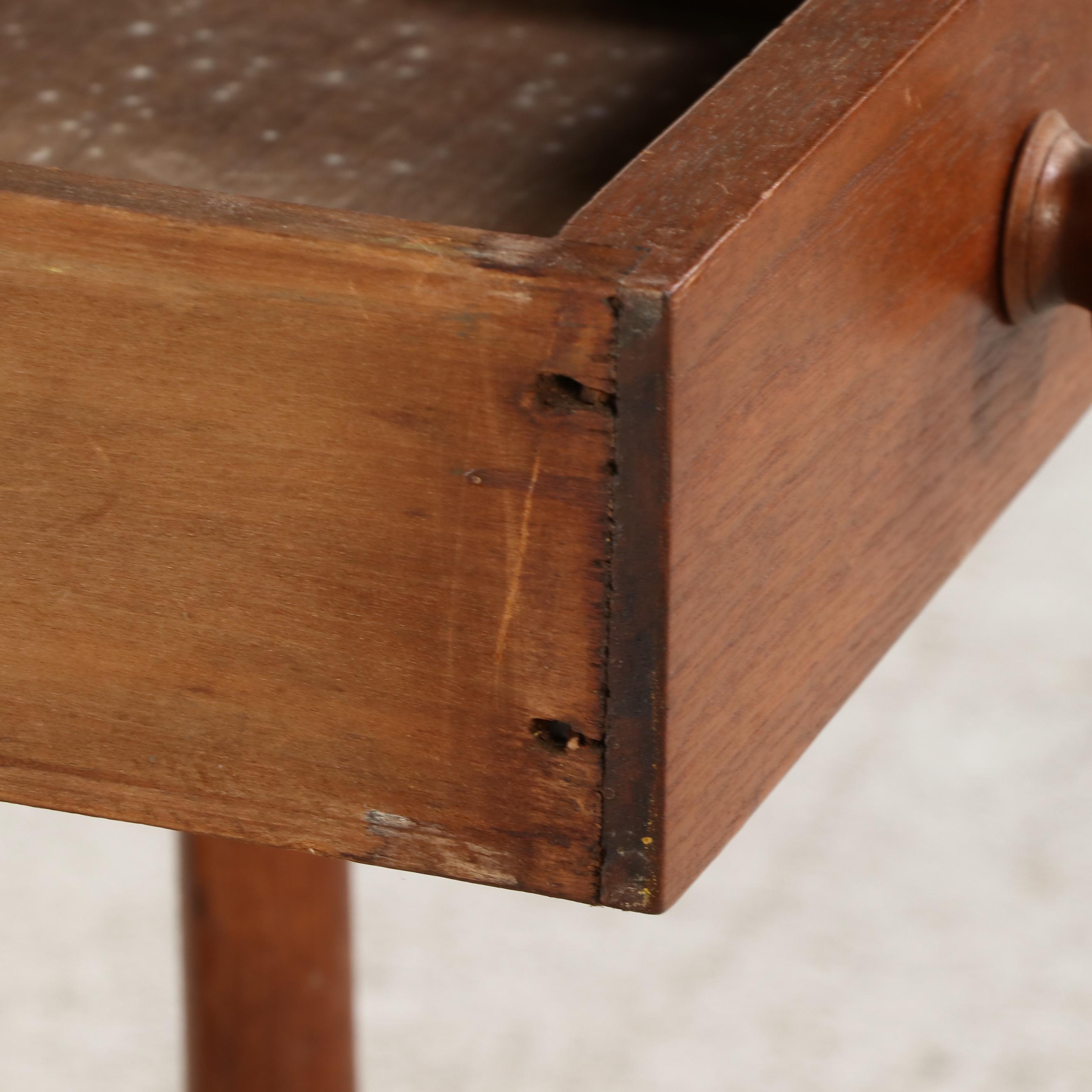 Victorian Mirrored Hall Tree with Marble Top Glove Drawer and Umbrella Stands