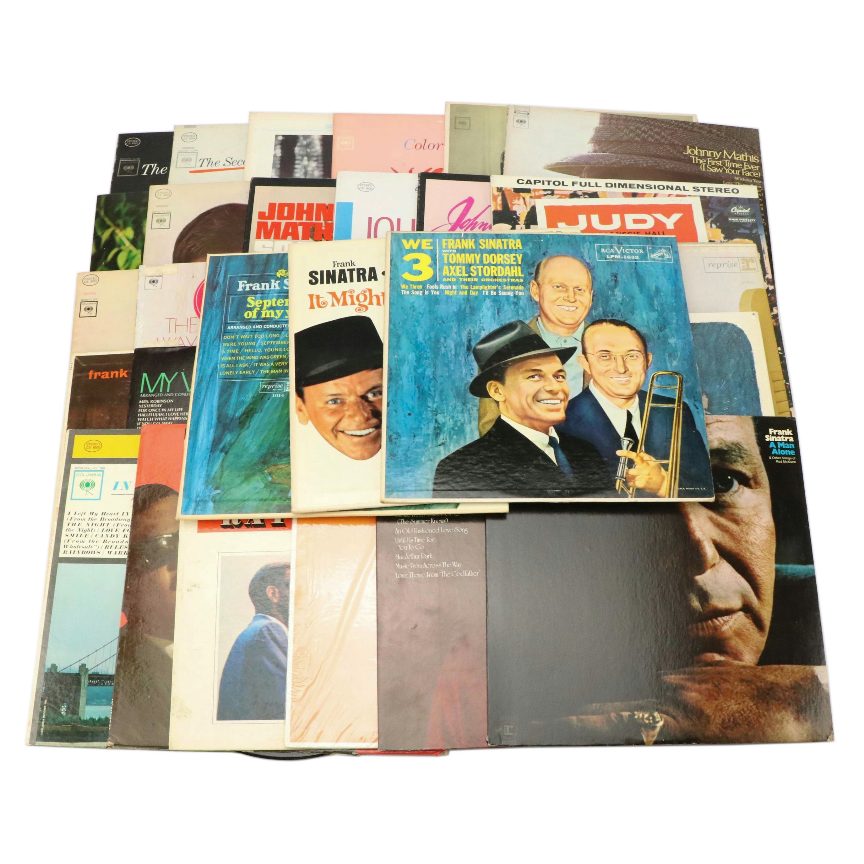 Barbra Streisand, Johnny Mathis, Frank Sinatra and More Vinyl Records