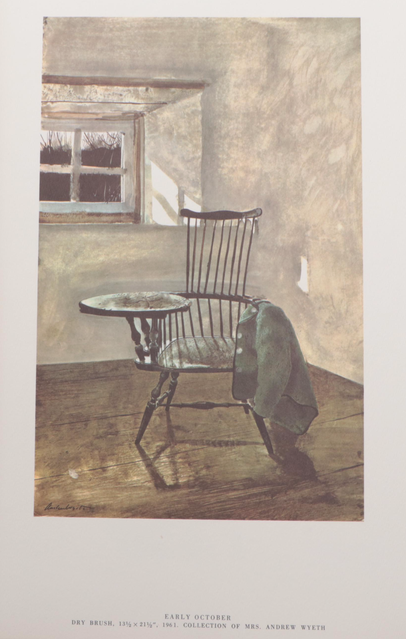 First Edition "The Four Seasons" Complete Portfolio by Andrew Wyeth, 1963