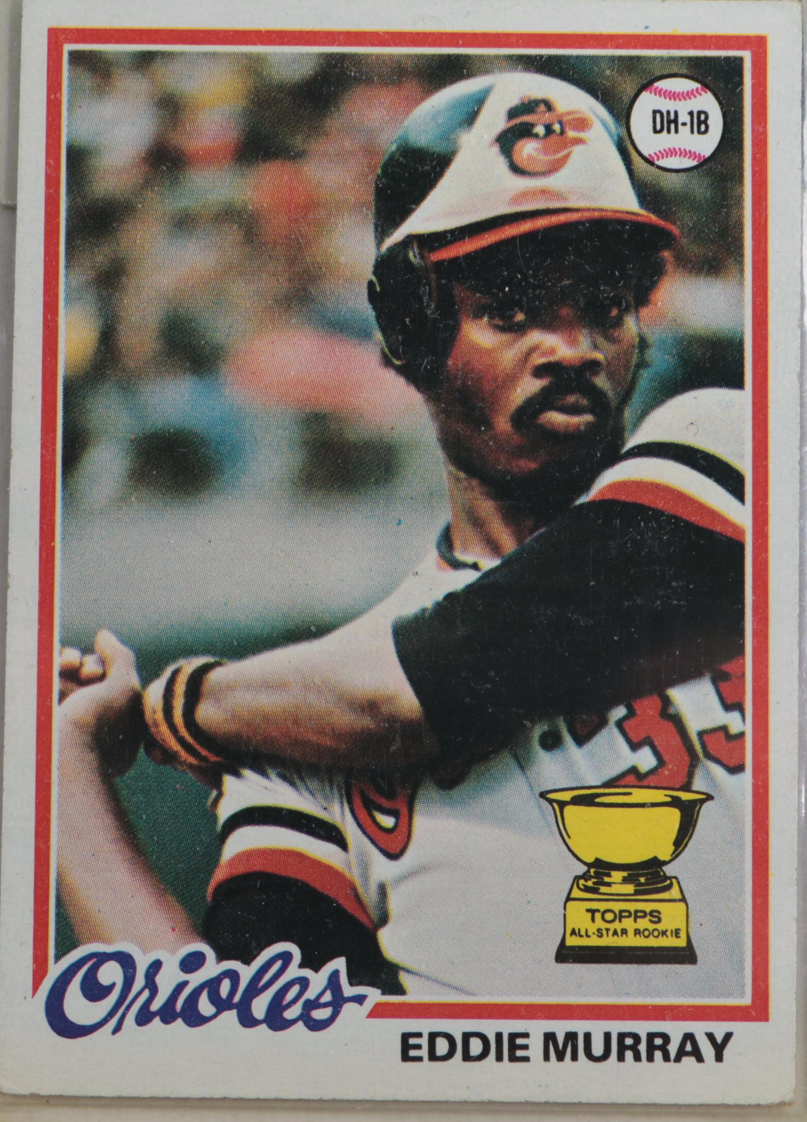 1978 and 1977 Topps Baseball Card Sets Featuring Nolan Ryan and More