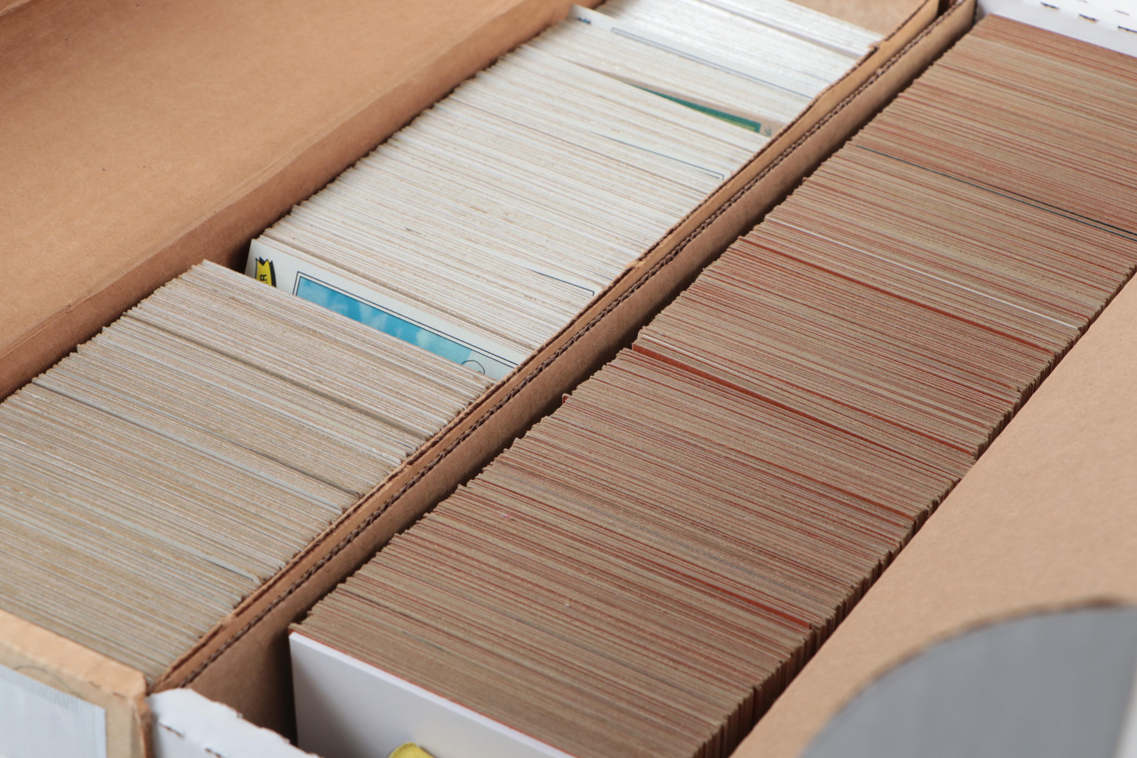 1978 and 1977 Topps Baseball Card Sets Featuring Nolan Ryan and More