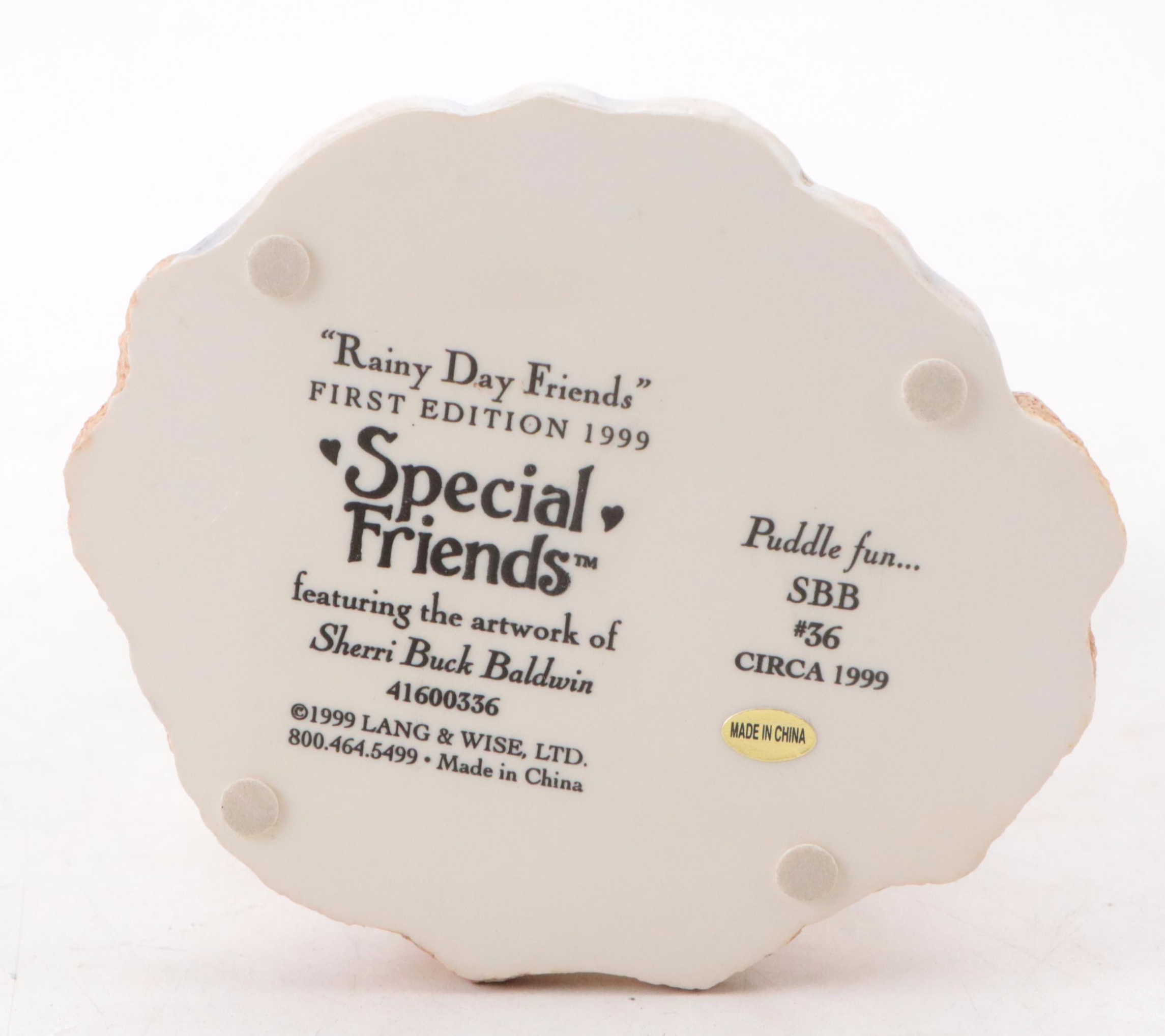 First Edition Picnic with Molly & More Special Friends Figurines by Lang & Wise