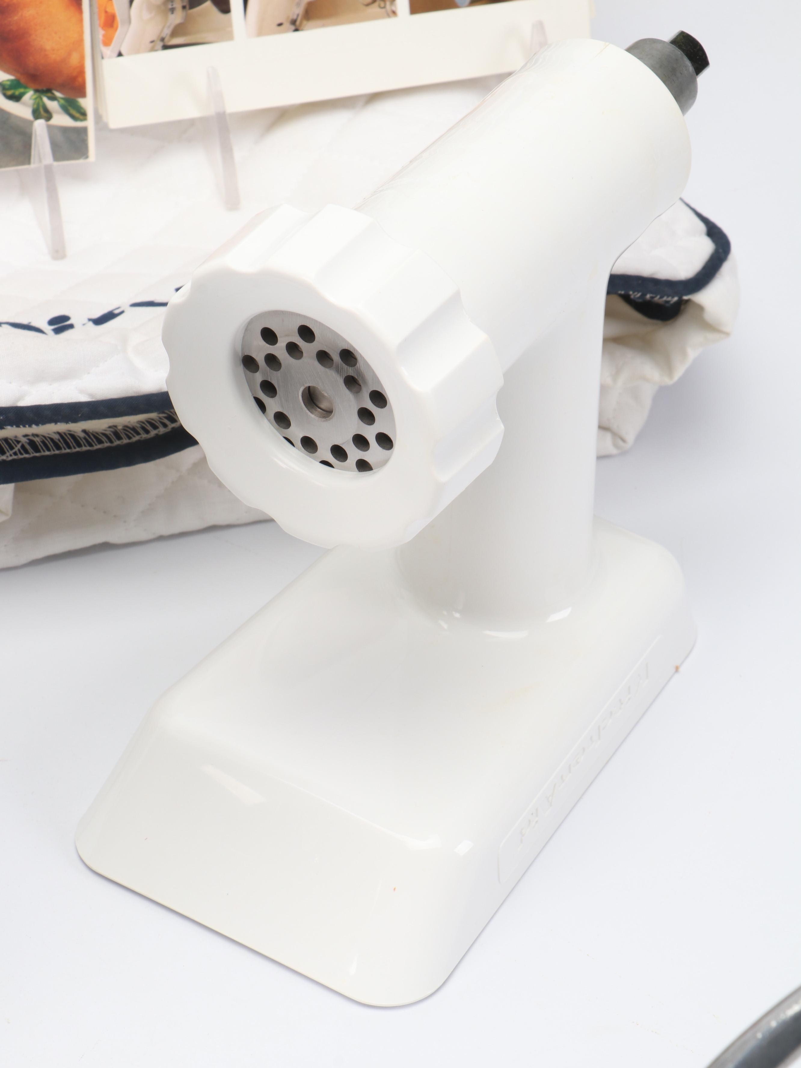 KitchenAid Model KSM50PWH Mixer with Attachments