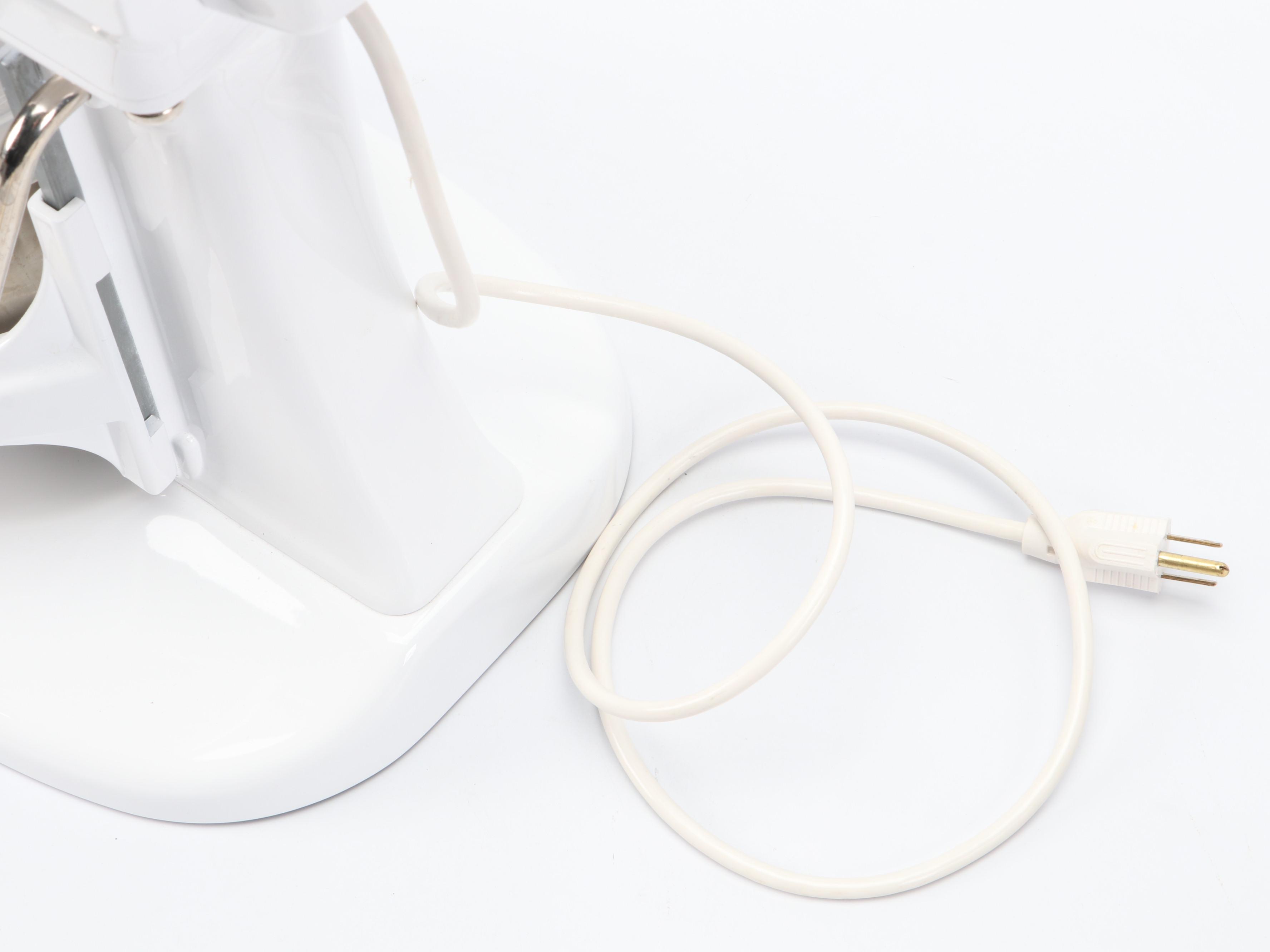 KitchenAid Model KSM50PWH Mixer with Attachments