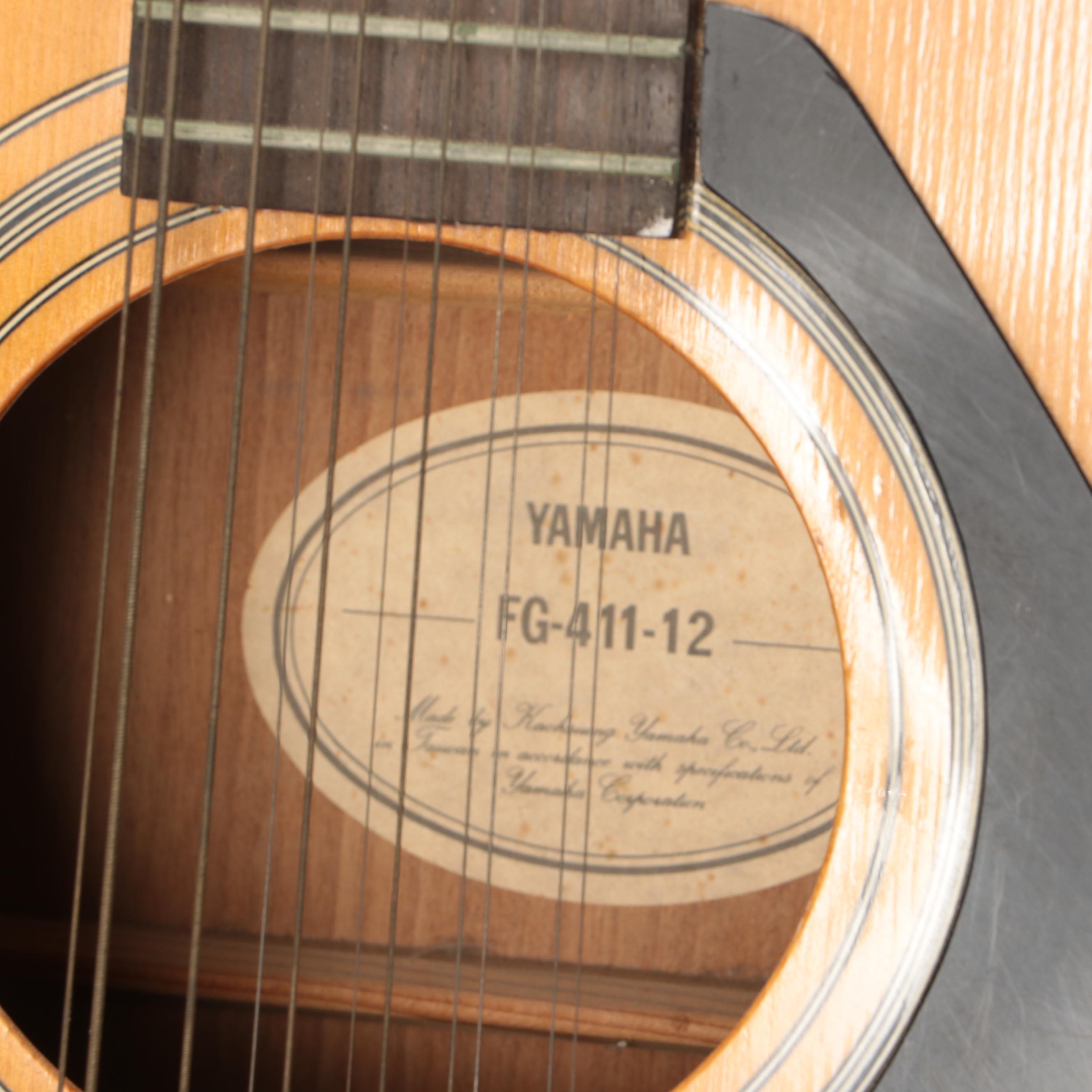 Yamaha Spruce Top Acoustic Guitar