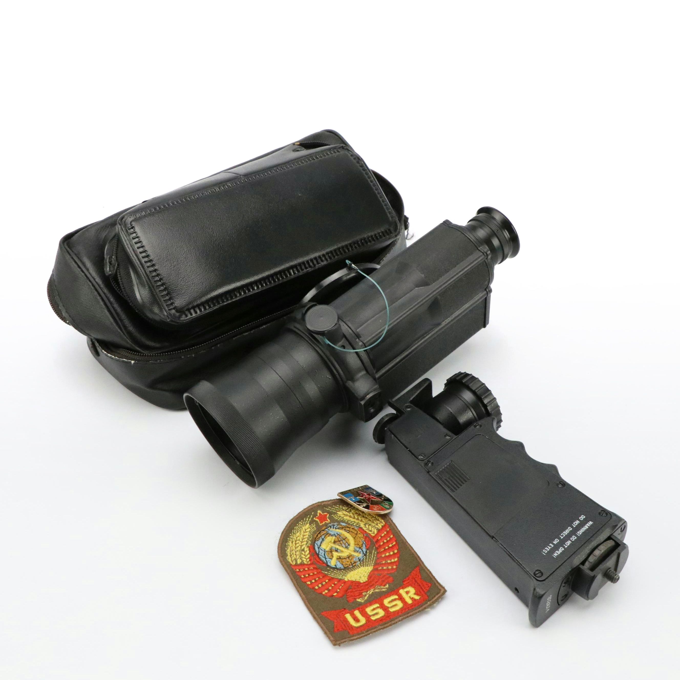 Cyclop NZT-1 Night Vision Device with ALP-1 Infrared Laser and USSR Patch