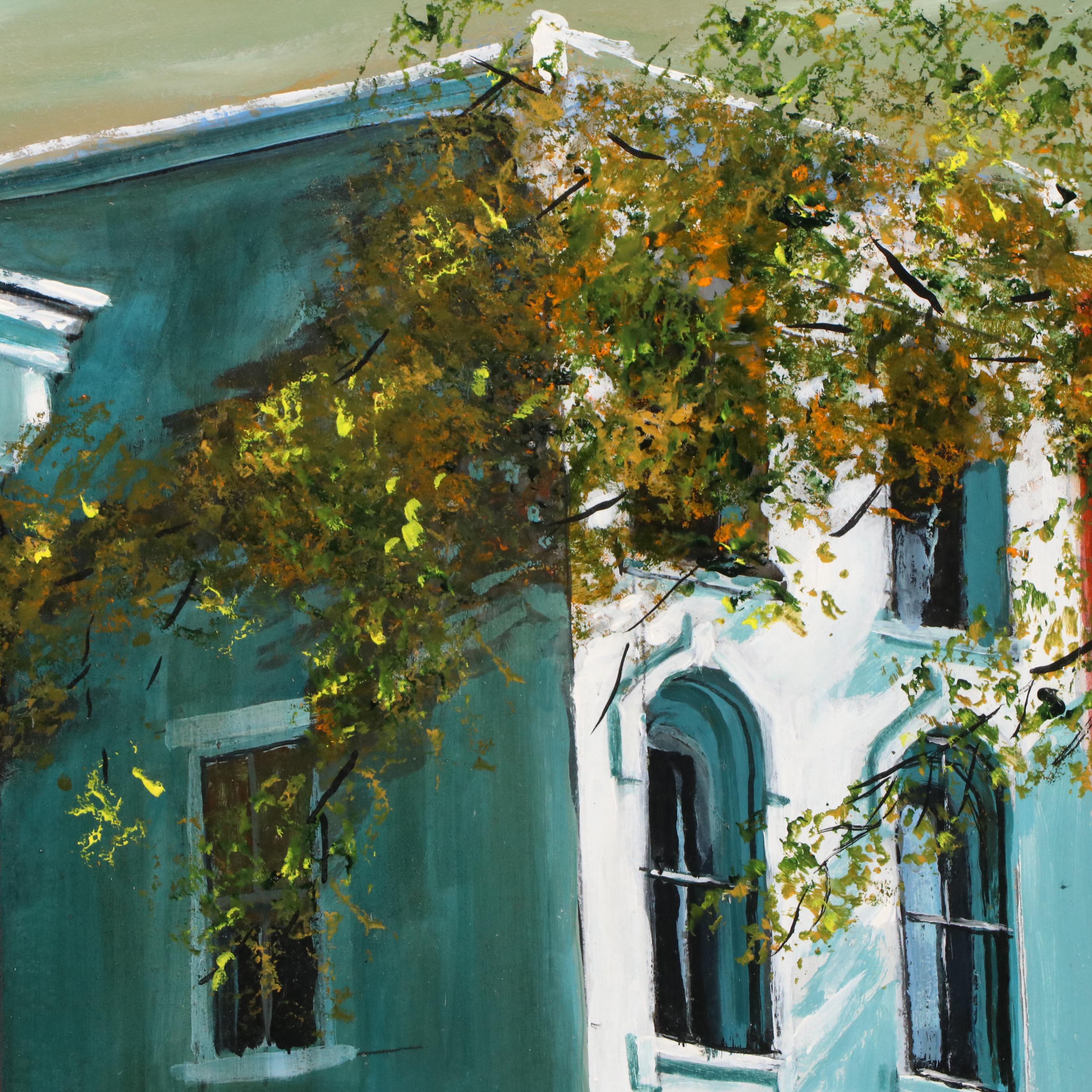 Charles J. Donnelly Oil Painting of Cincinnati Street