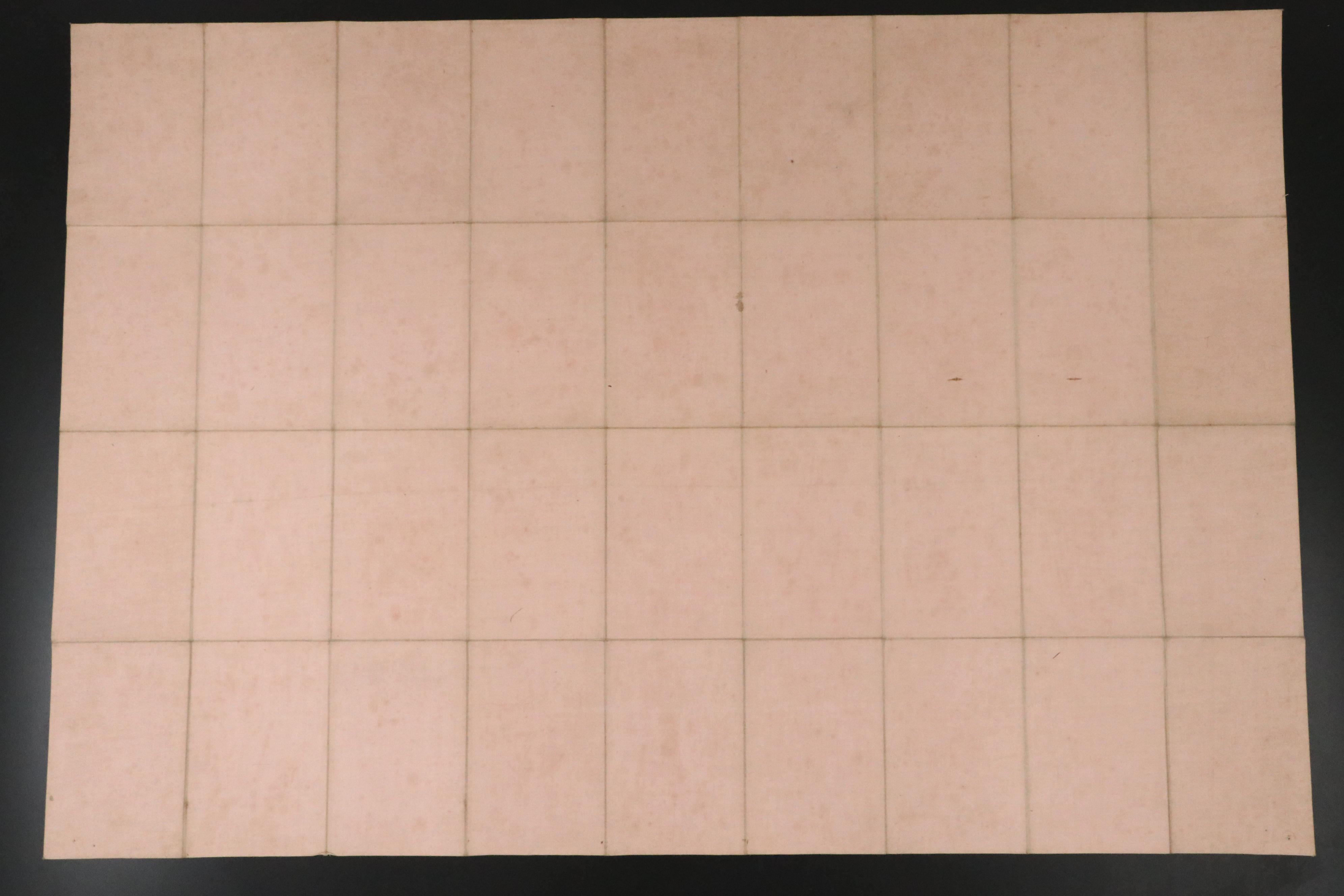 Italian Lithograph Map "Pianta Della Citta di Smirne" by Storari, c. 1854–56