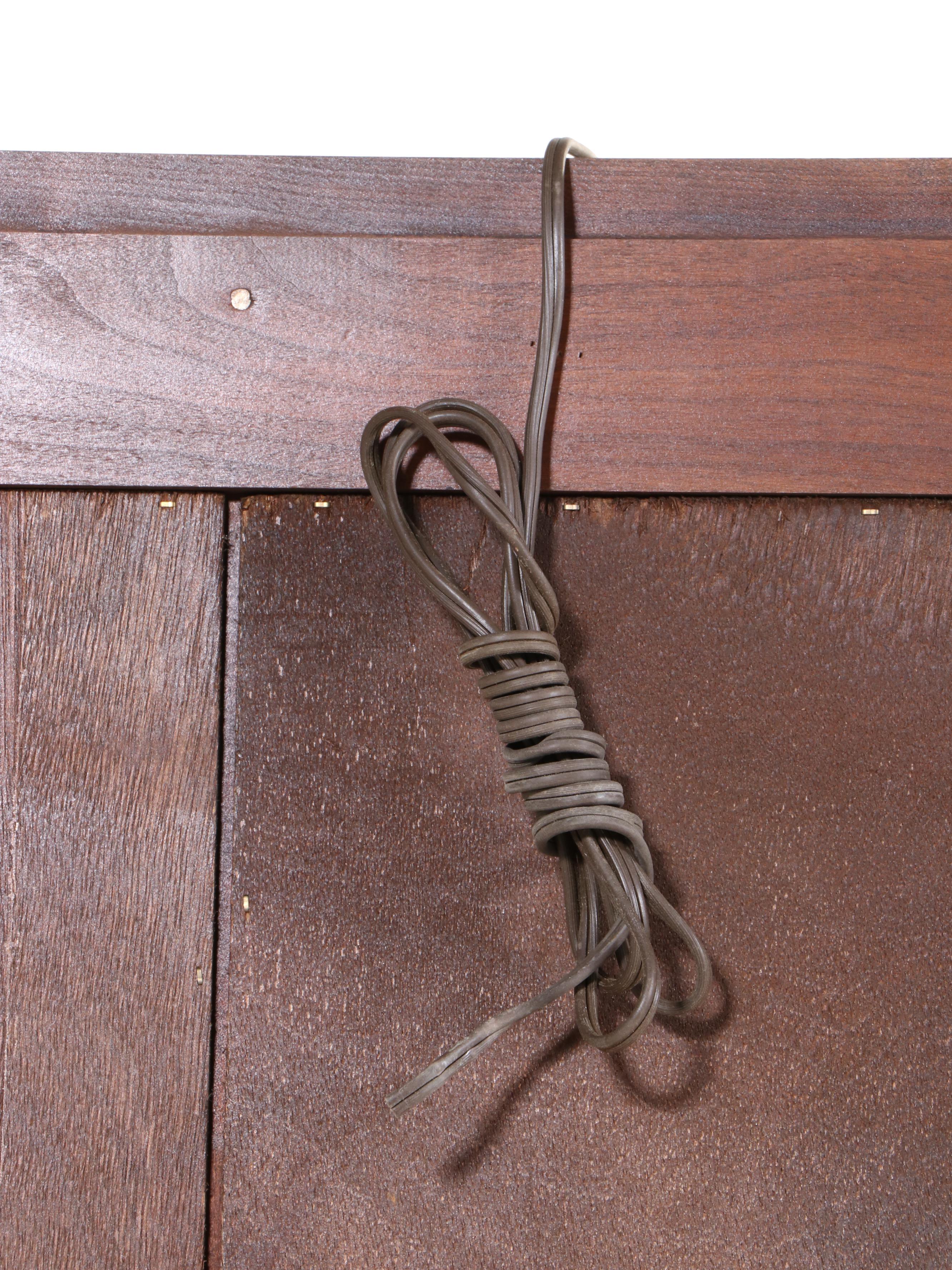 Pennsylvania House Federal Style Cherrywood China Cabinet, Late 20th Century