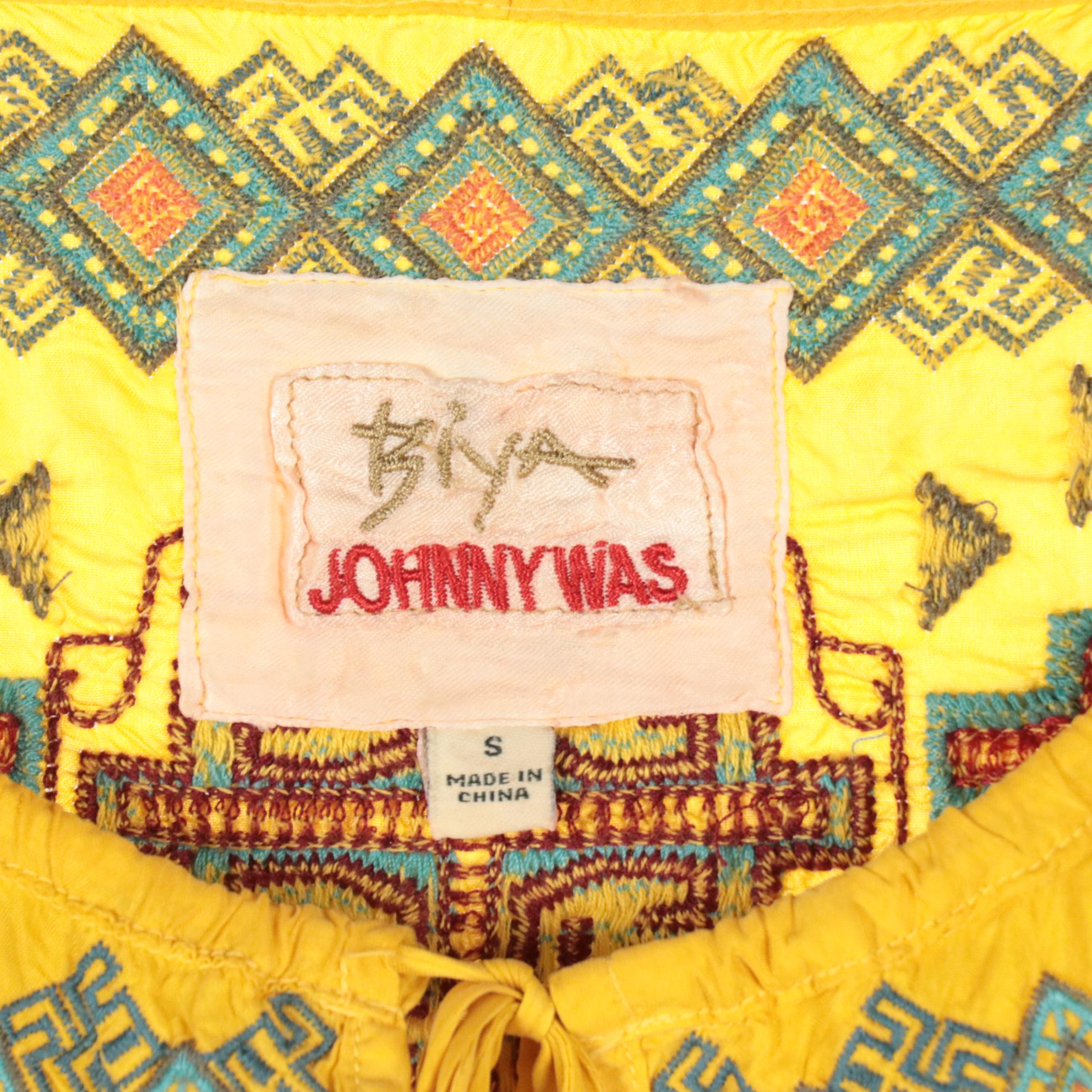 Johnny Was Embroidered Tops