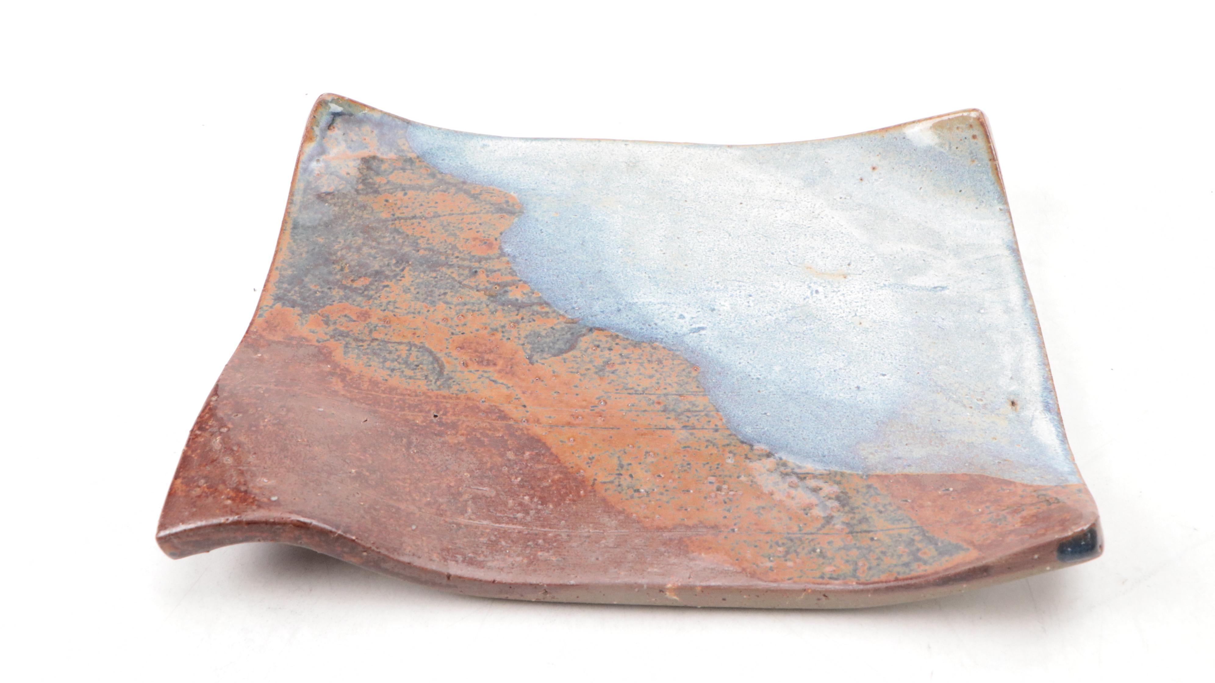 Nafziger and Other Slab Stoneware Vessels, Bowls and More