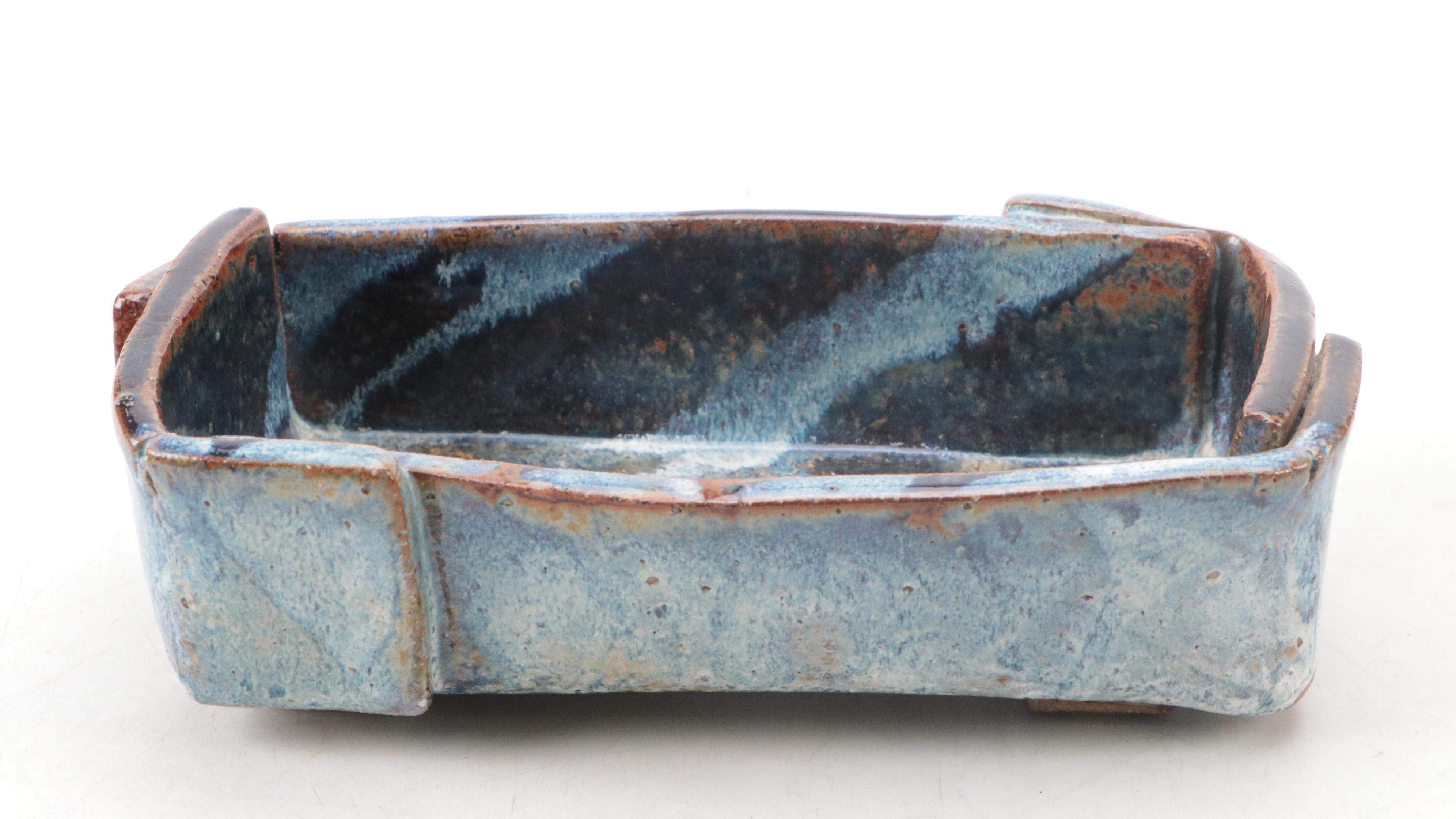 Nafziger and Other Slab Stoneware Vessels, Bowls and More