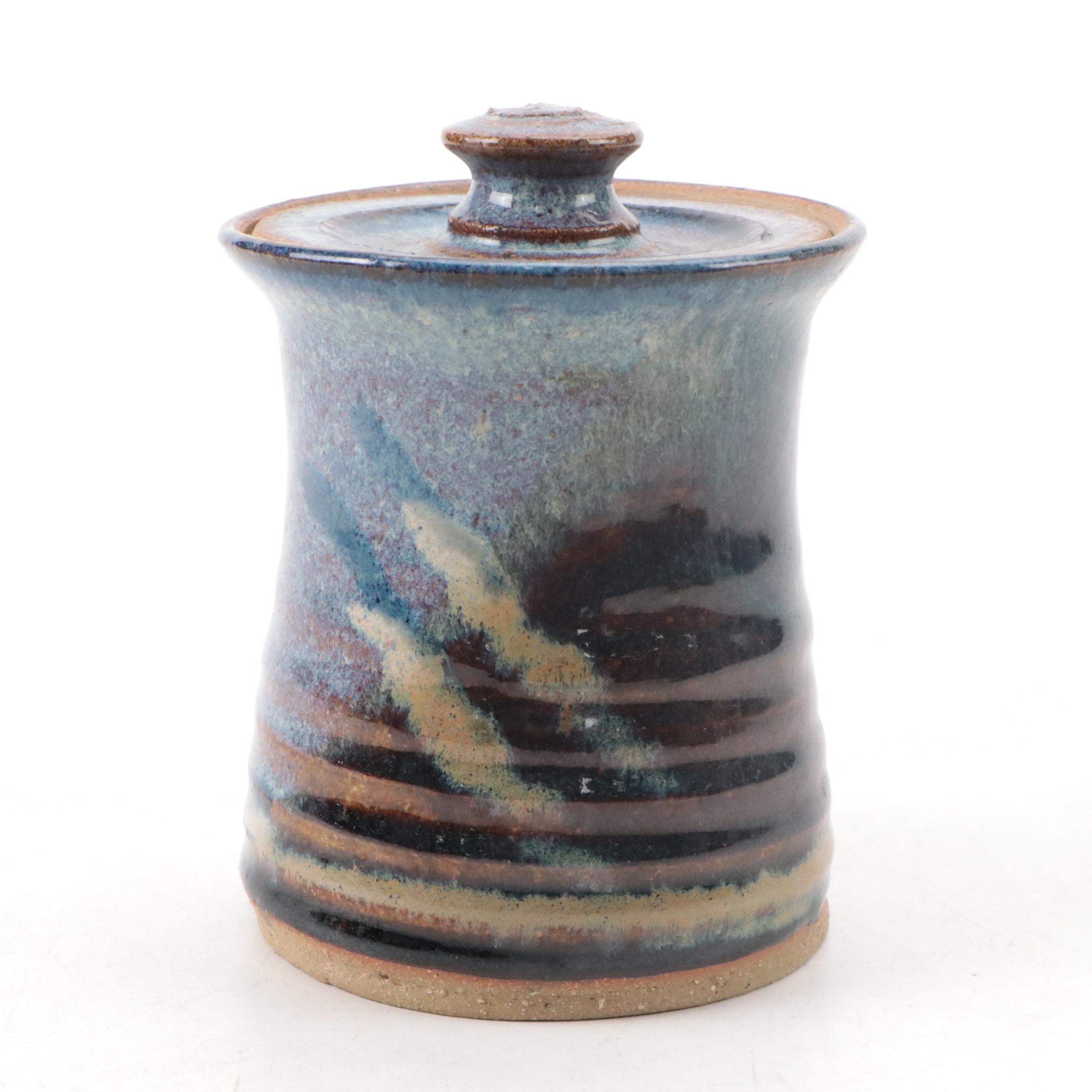 Nafziger and Other Slab Stoneware Vessels, Bowls and More