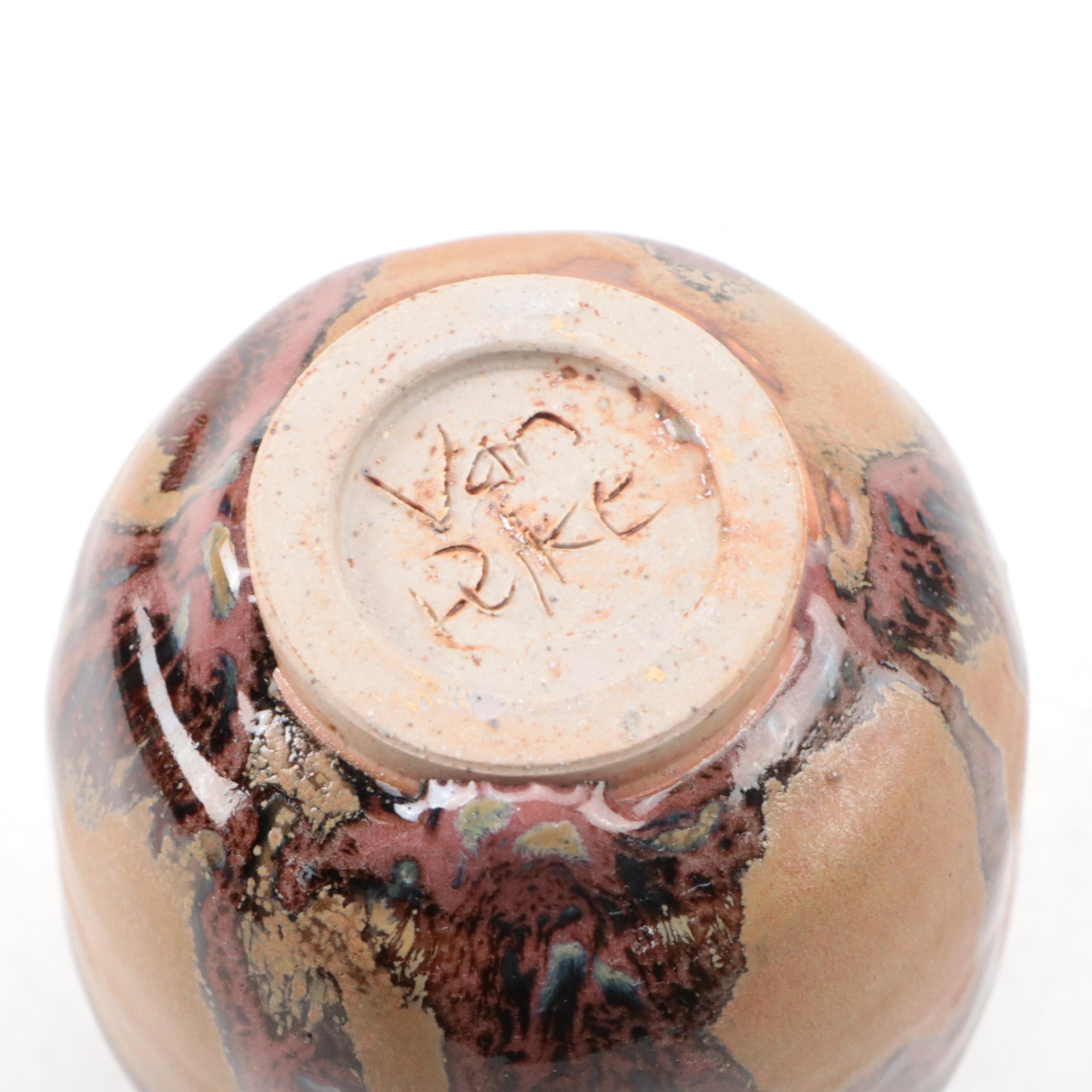 Nafziger and Other Slab Stoneware Vessels, Bowls and More