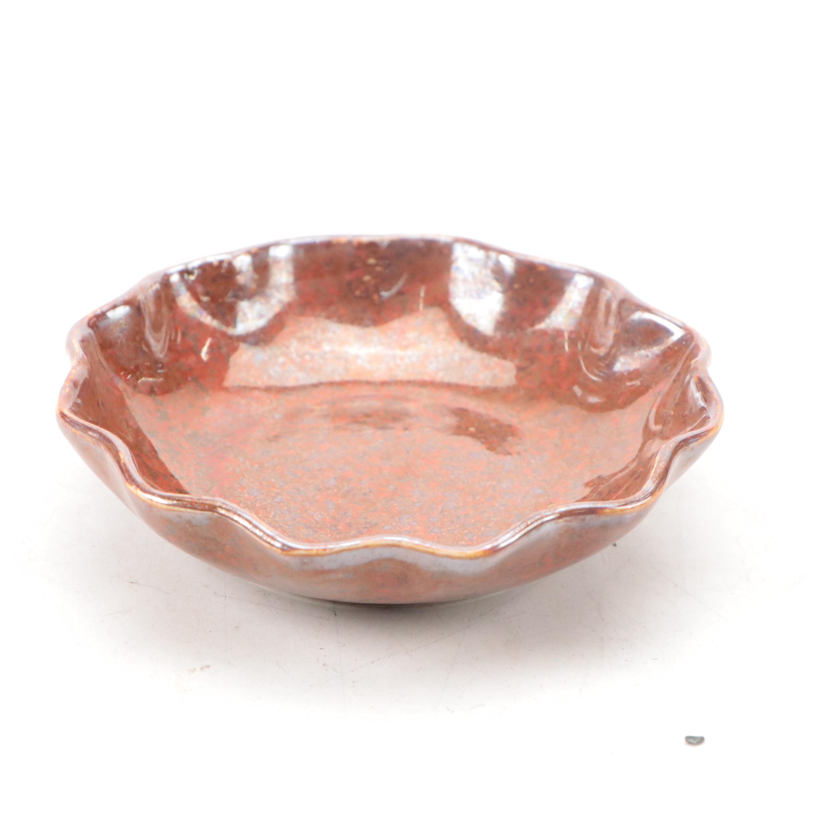 Nafziger and Other Slab Stoneware Vessels, Bowls and More