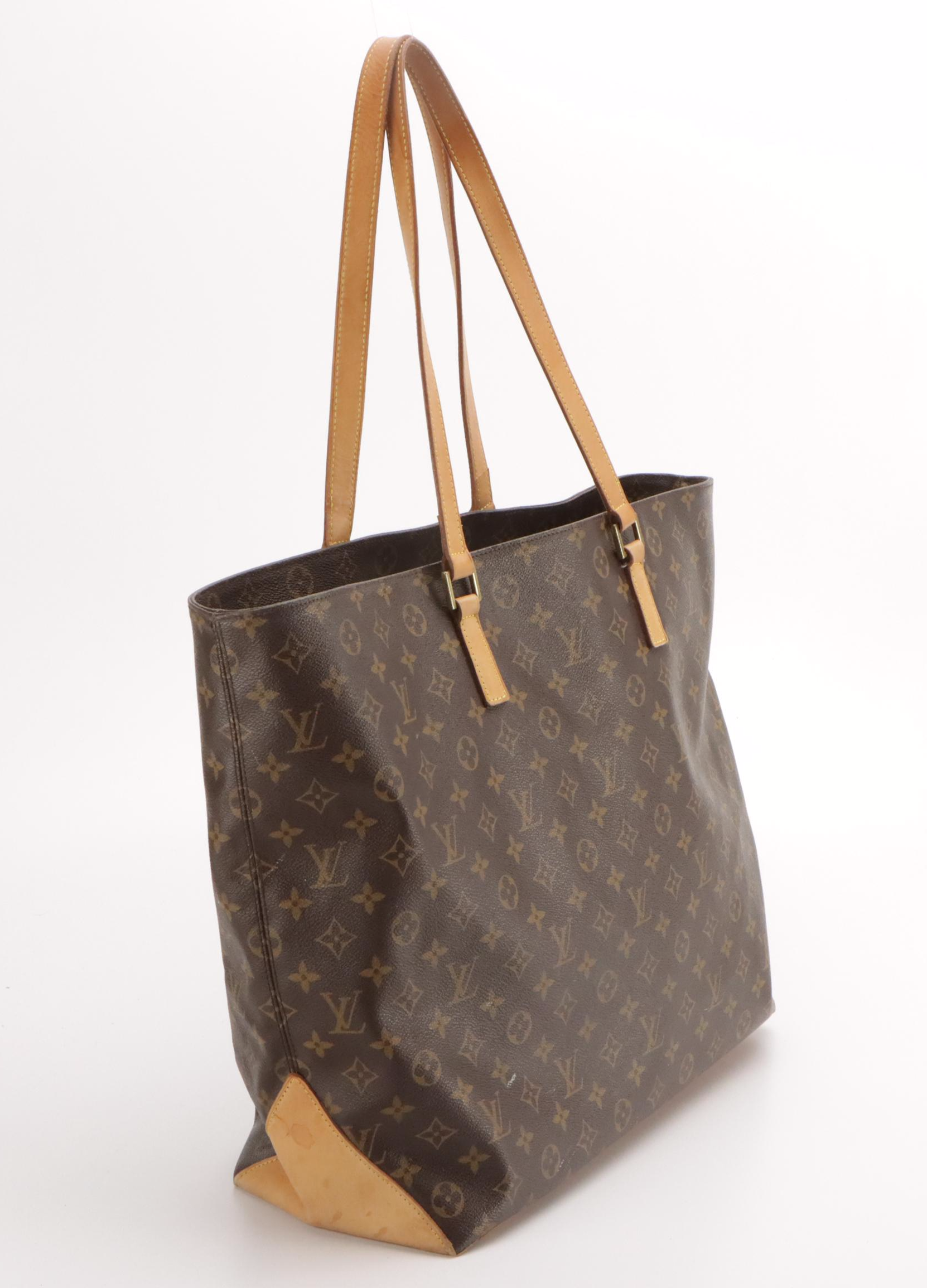 Louis Vuitton Cabas Alto Tote in Monogram Canvas and Vachetta Leather