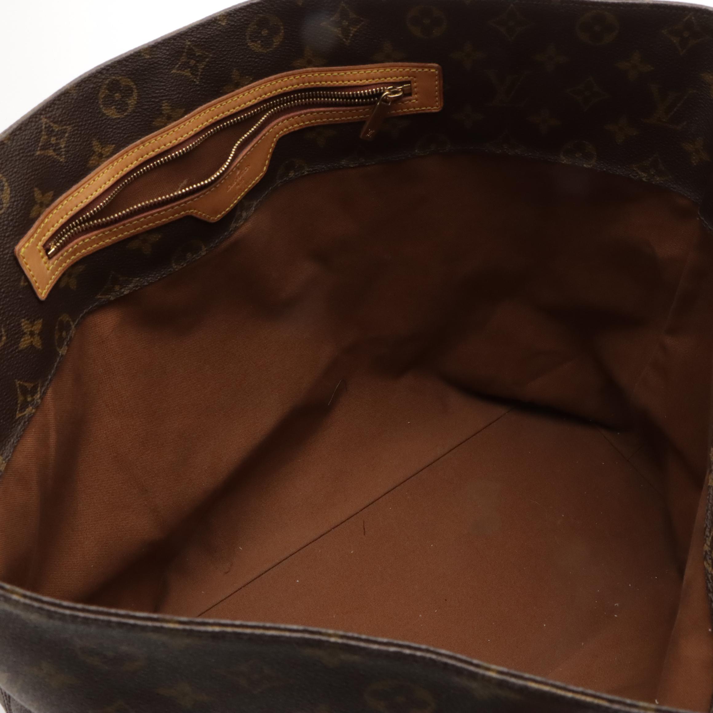 Louis Vuitton Cabas Alto Tote in Monogram Canvas and Vachetta Leather