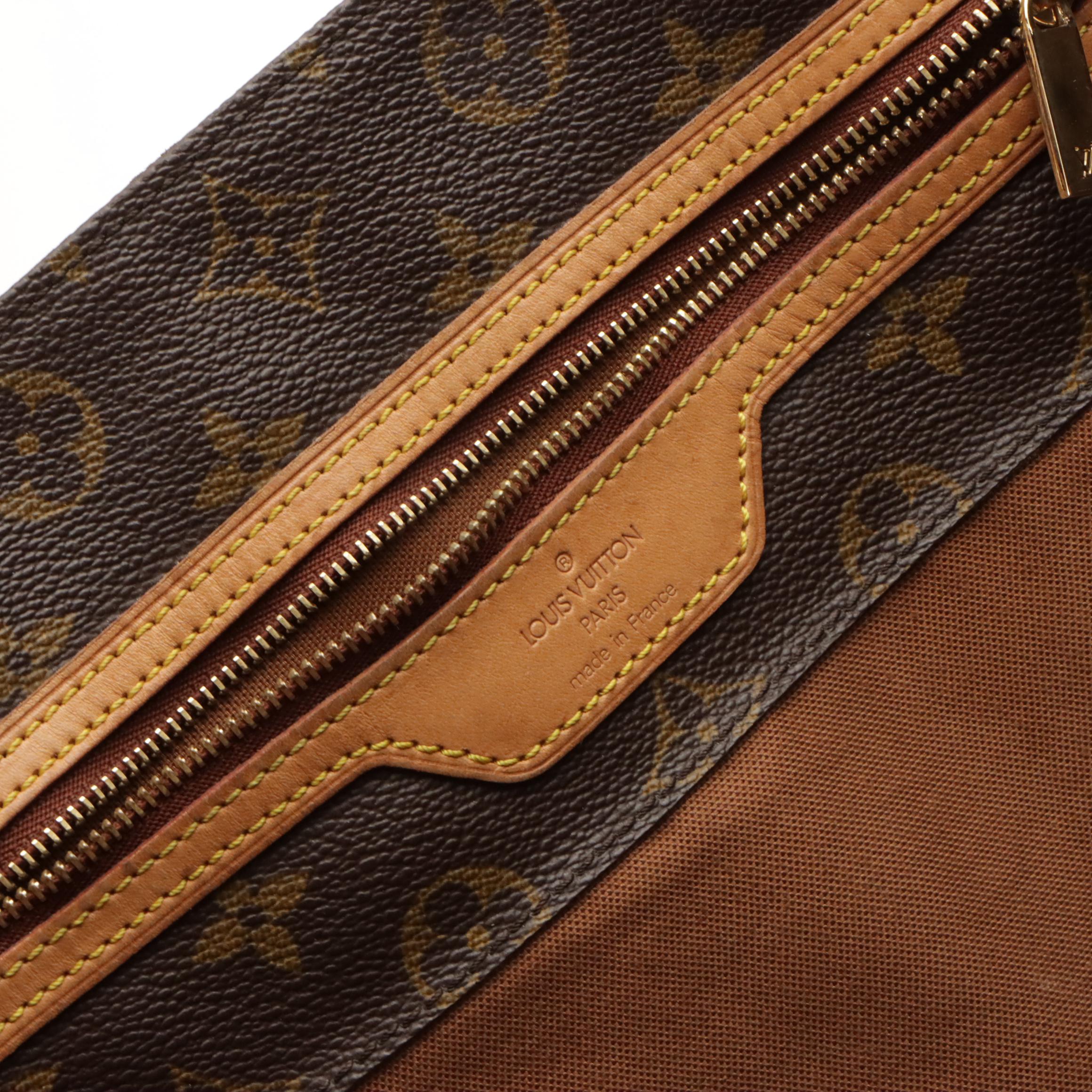 Louis Vuitton Cabas Alto Tote in Monogram Canvas and Vachetta Leather