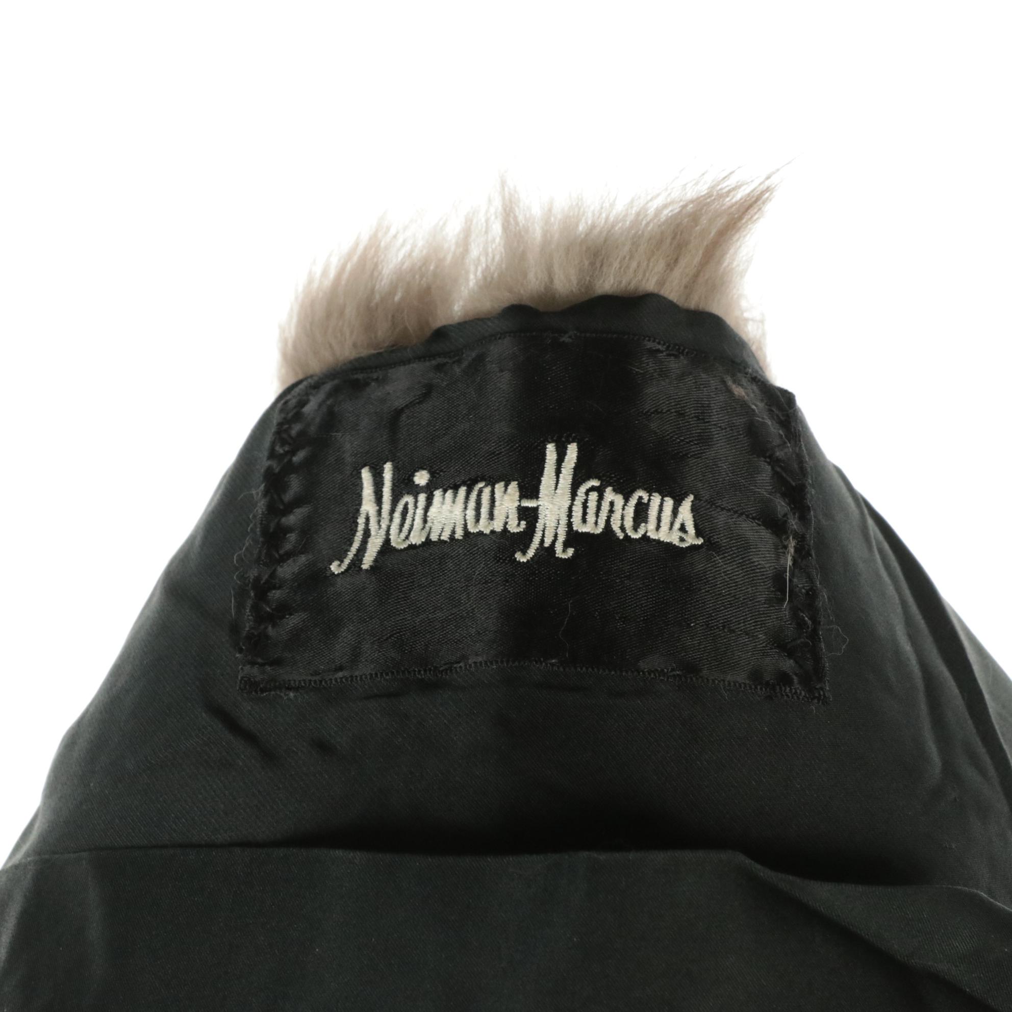 Neiman-Marcus Fox Fur Shoulder Wrap Stole