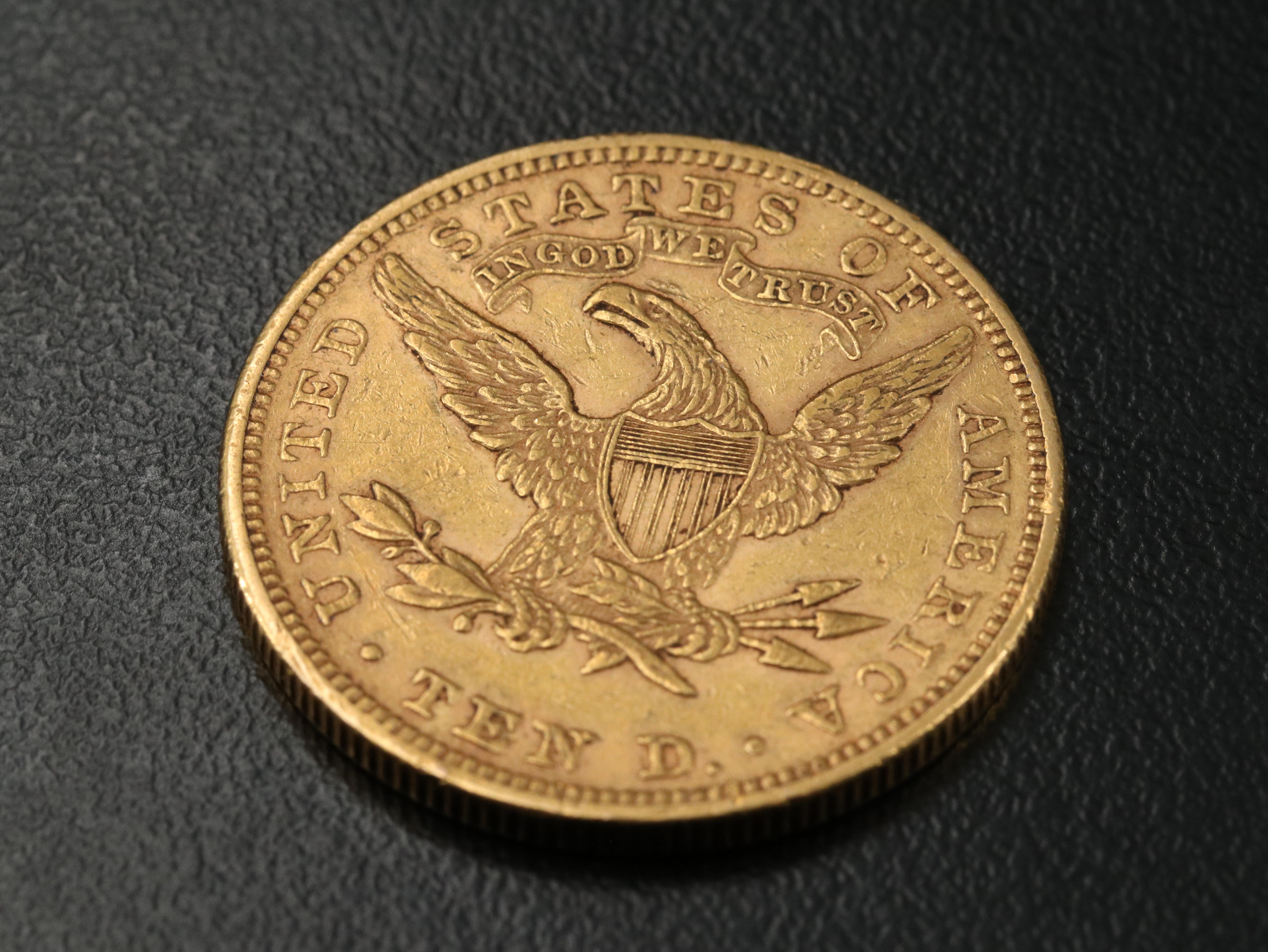 1892 Liberty Head $10 Gold Coin