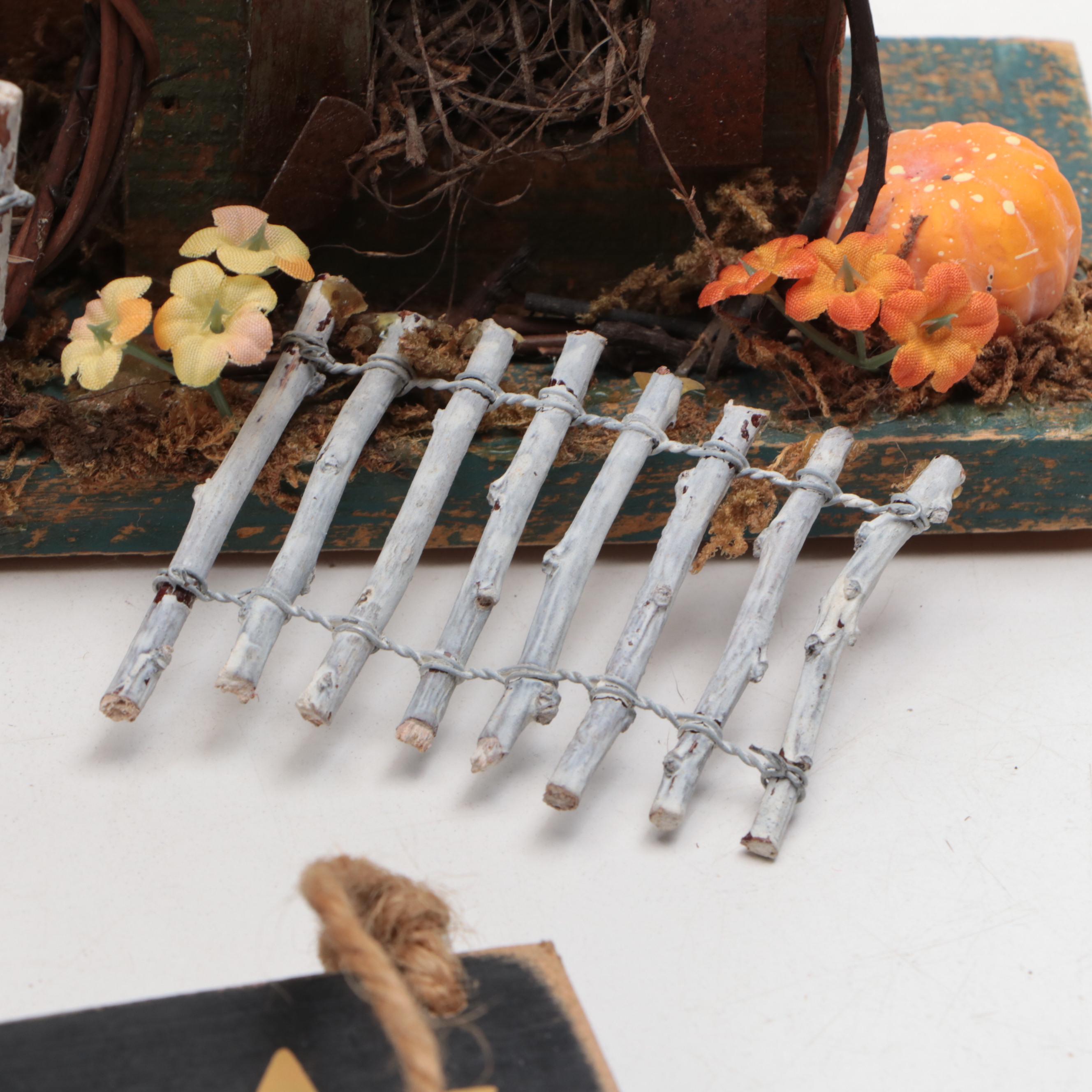 Halloween Wall Hangings and Other Decorations