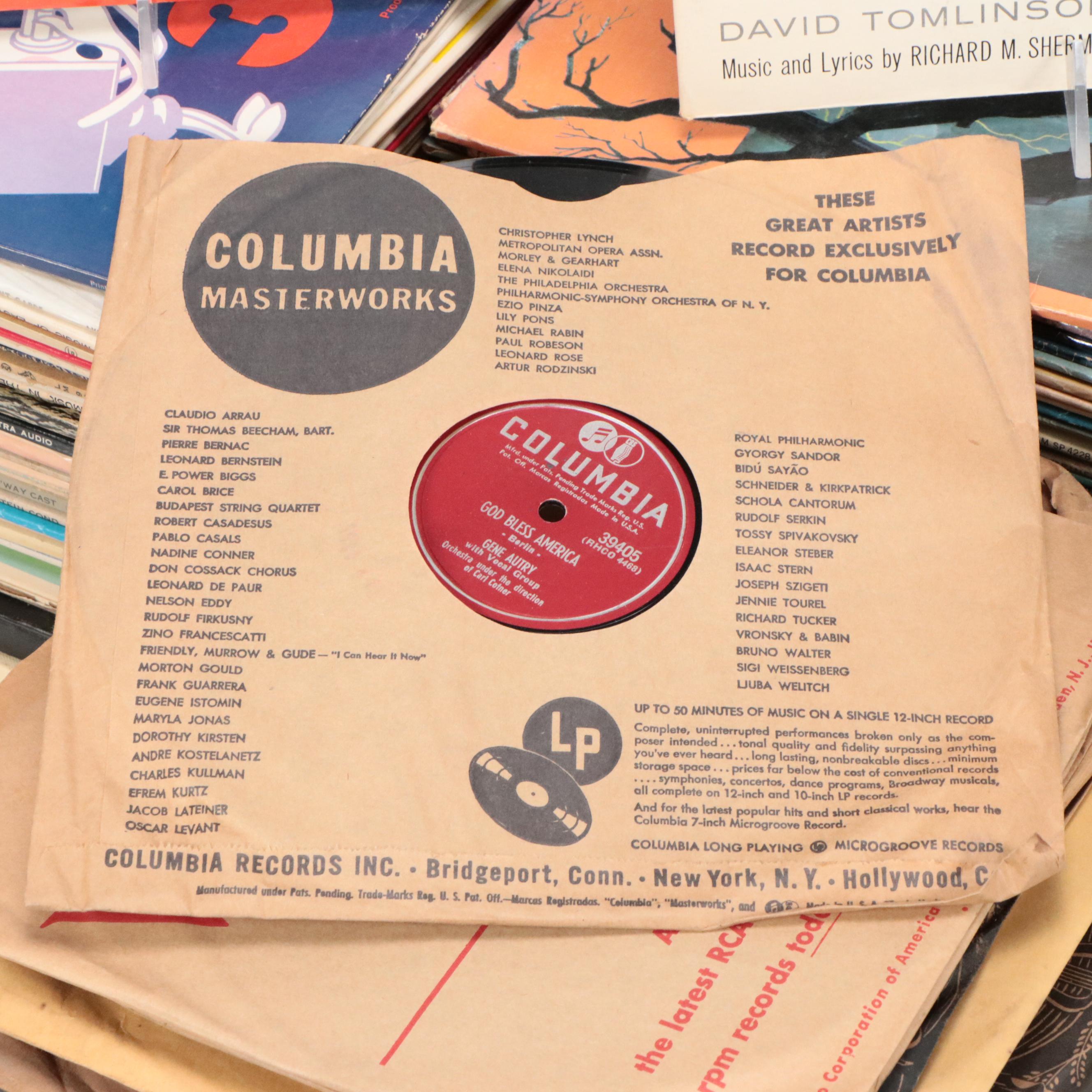 Barbra Streisand, Judy Garland, Julie Andrews, and More Vinyl Record Albums