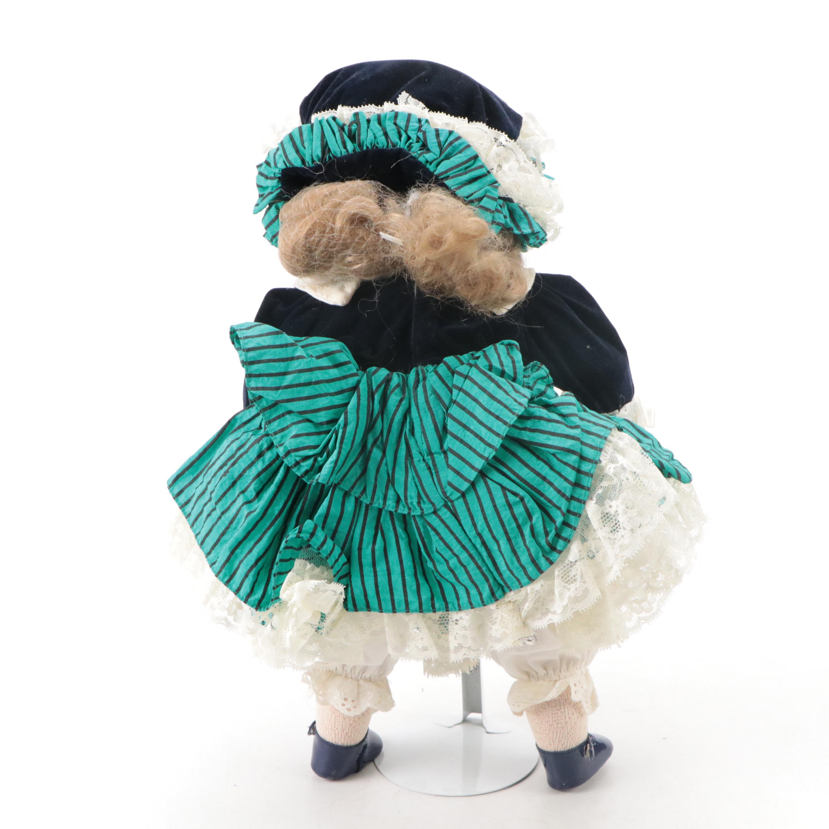 Show-Stoppers "Shawn" and "Sharon" Porcelain Collector Dolls