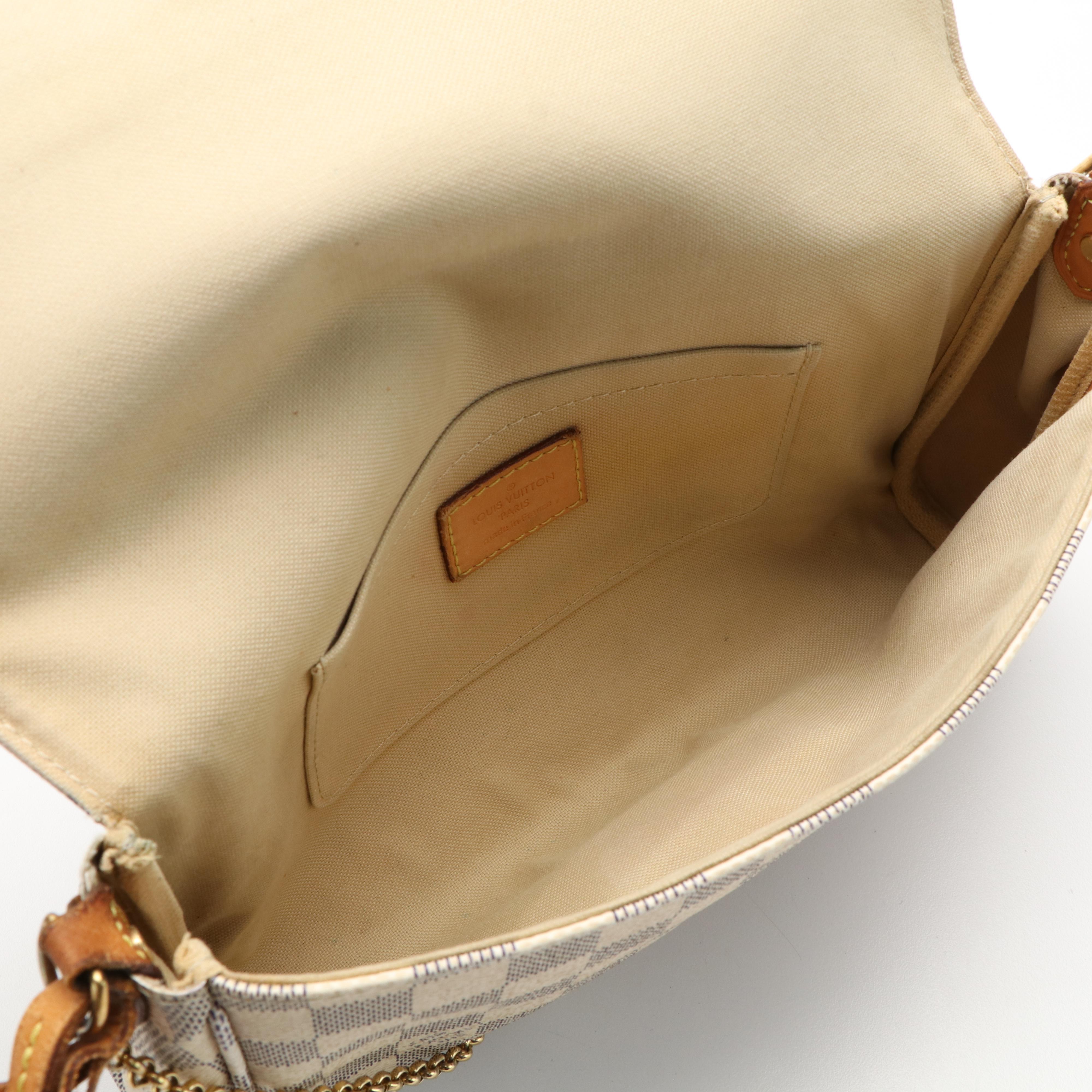 Louis Vuitton Favorite Shoulder Bag in Damier Azur Coated Canvas