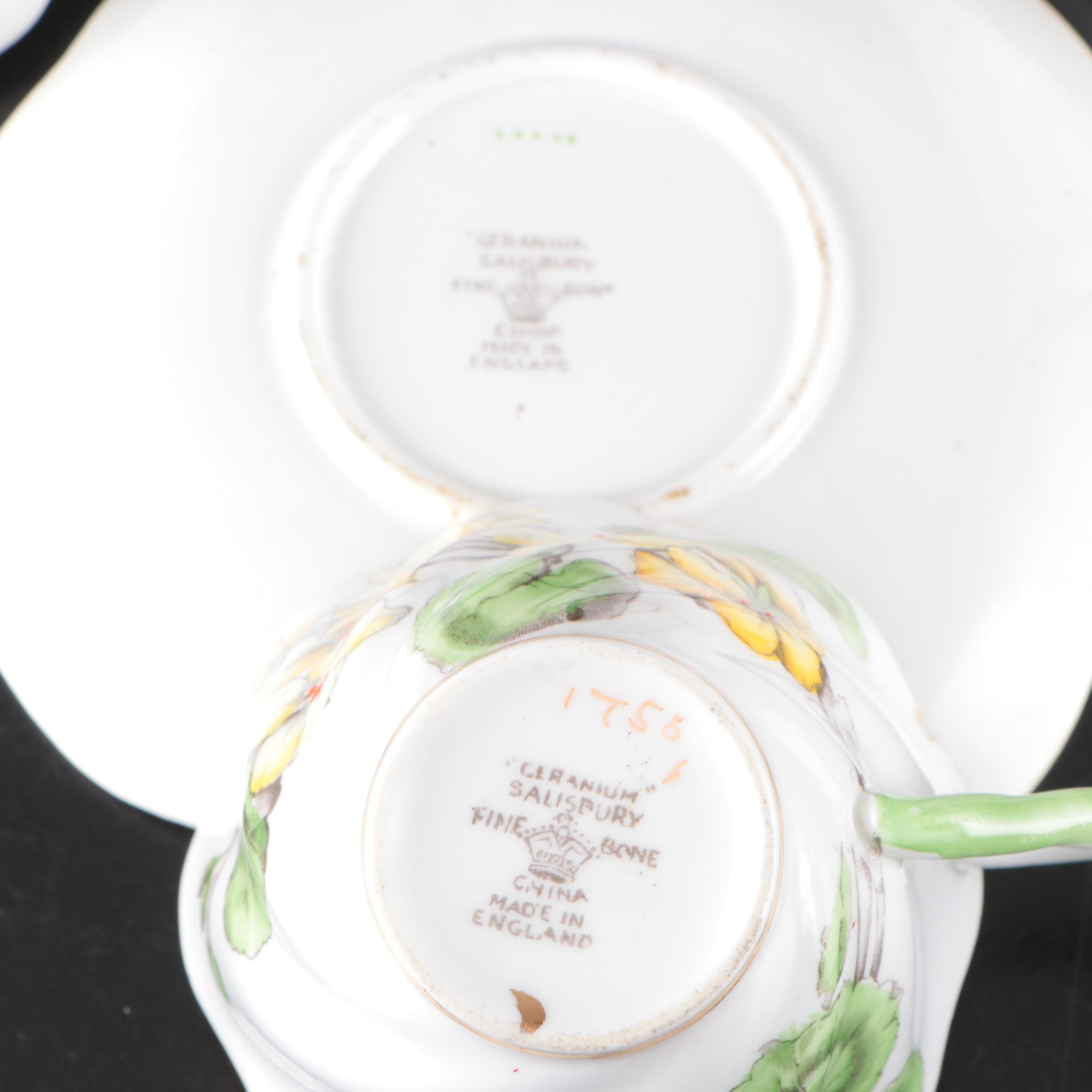 Royal Worcester, Royal Albert, Paragon, and More Teacups and Saucers