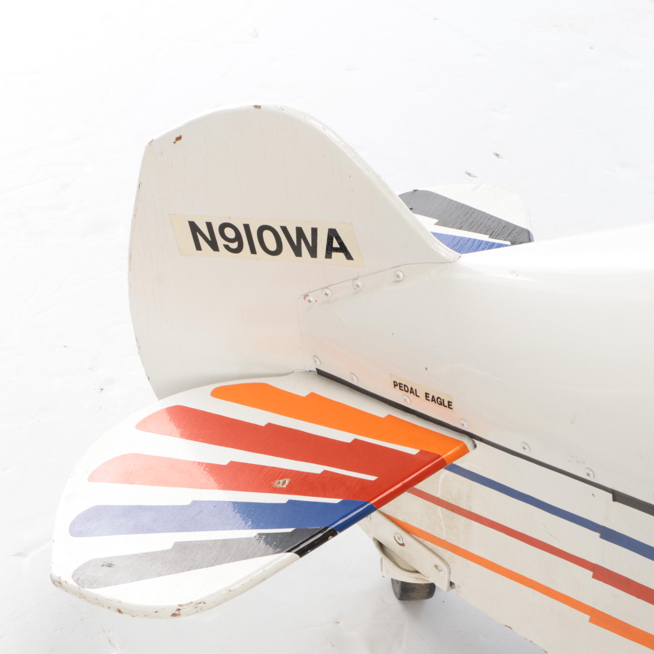 Christen "Pedal Eagle" Wood and Metal Pedal Plane