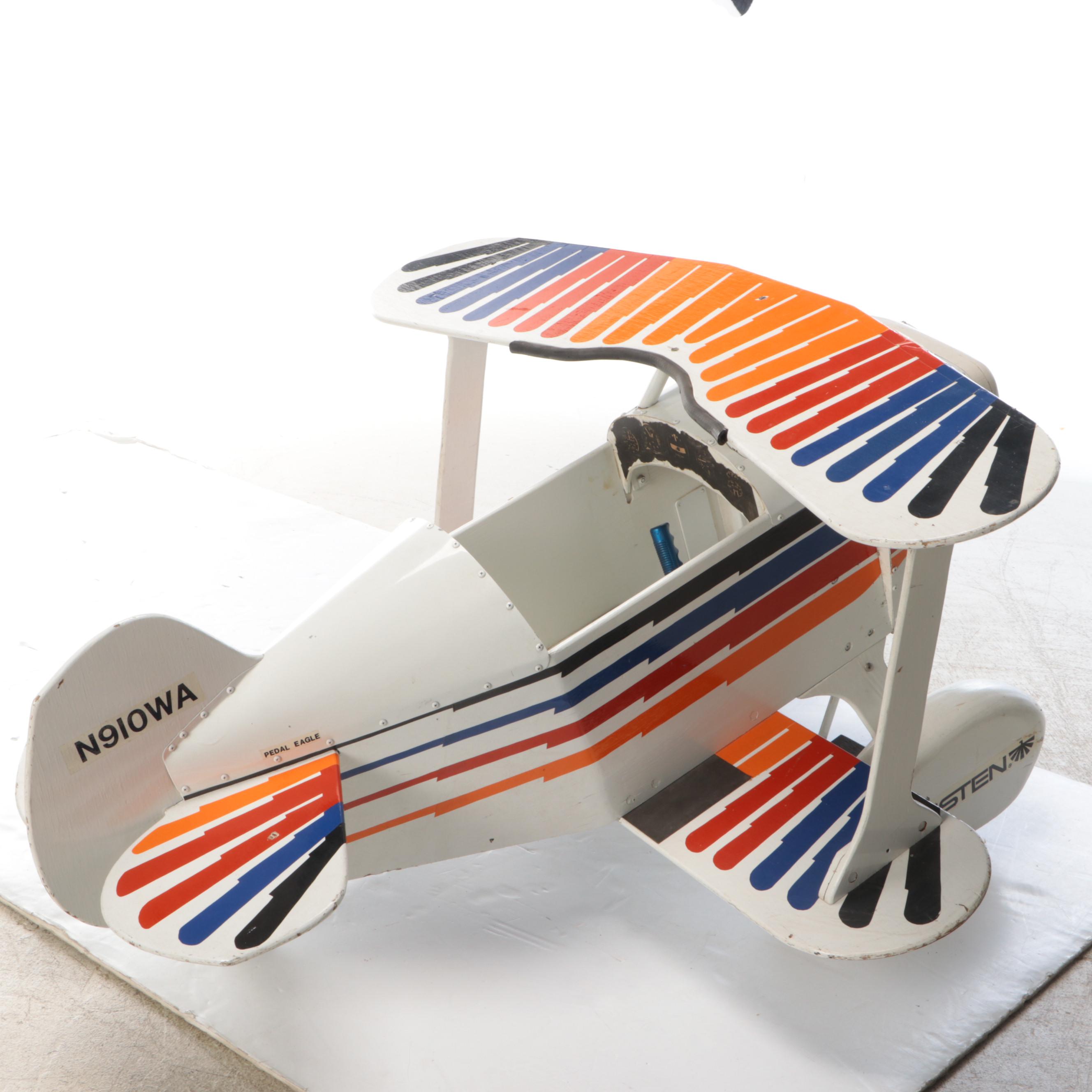 Christen "Pedal Eagle" Wood and Metal Pedal Plane