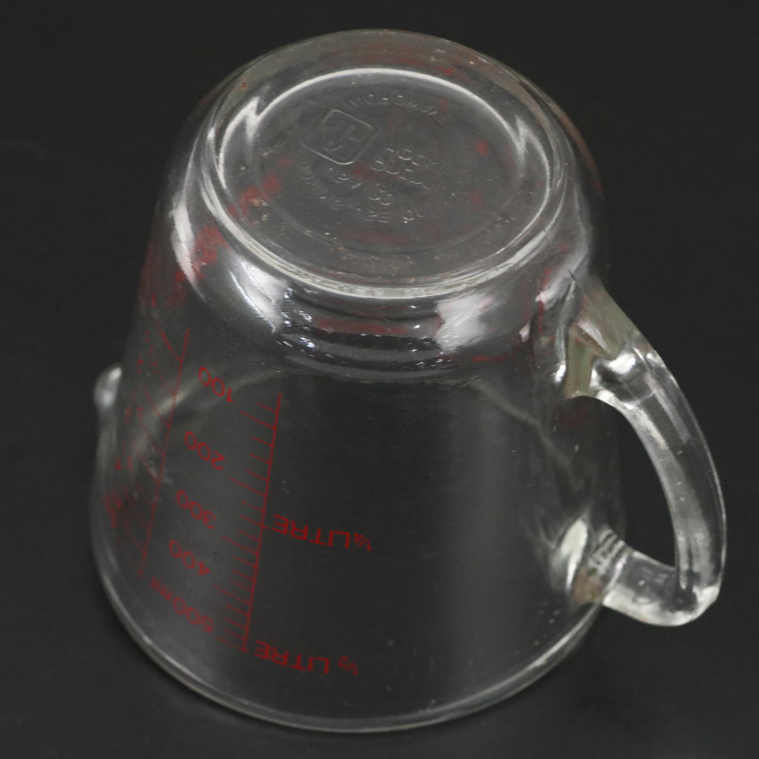 Pyrex Glass Mixing Bowls with Fire-King Glass Measuring Cup