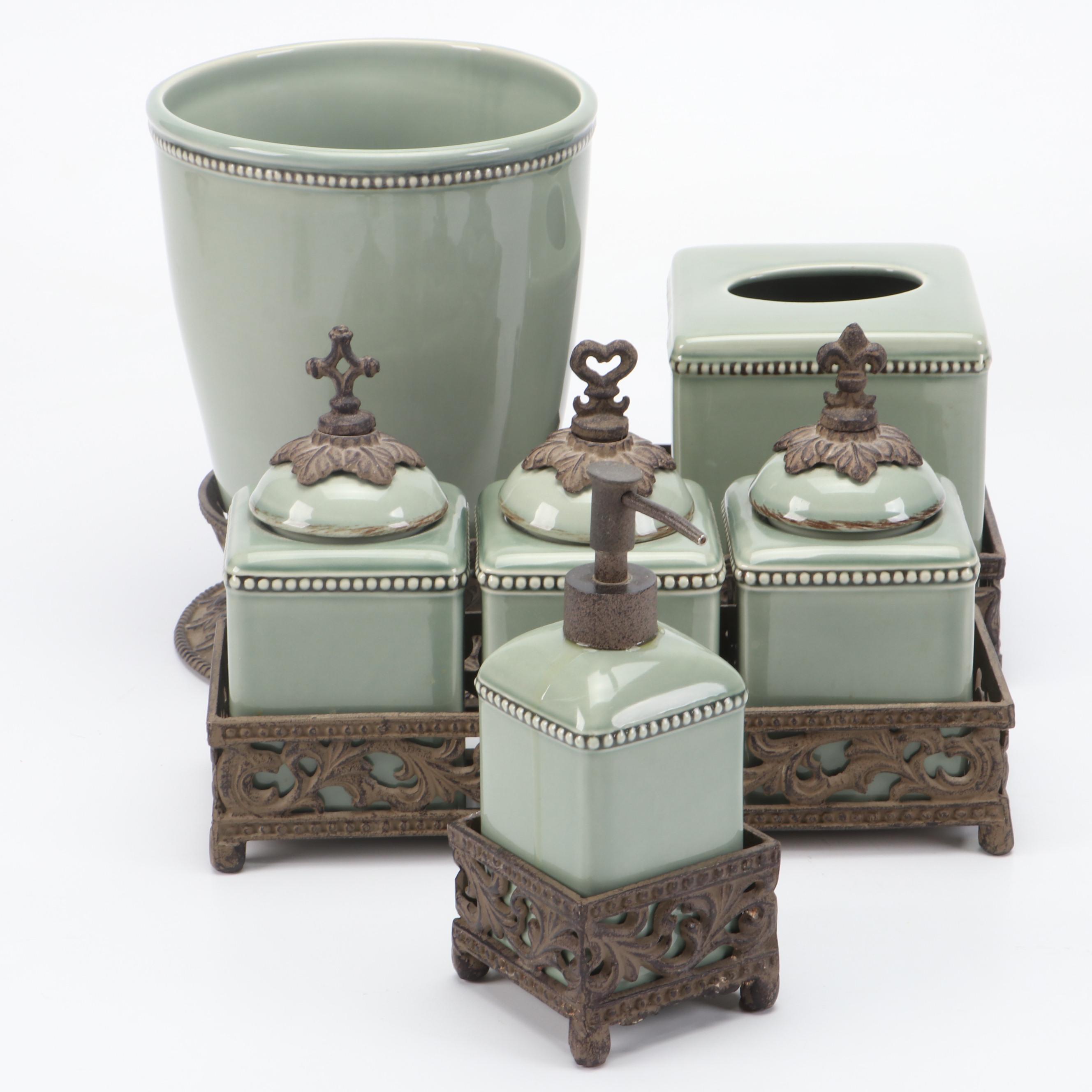 Gracious Goods Ceramic Bathroom Accessories