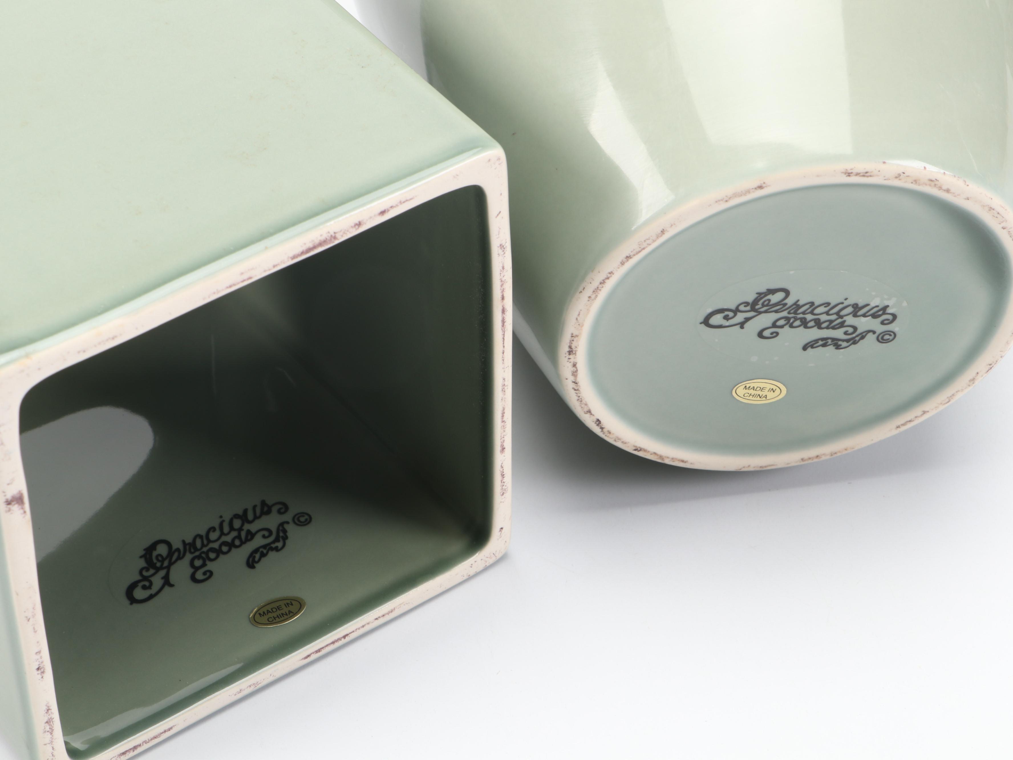 Gracious Goods Ceramic Bathroom Accessories