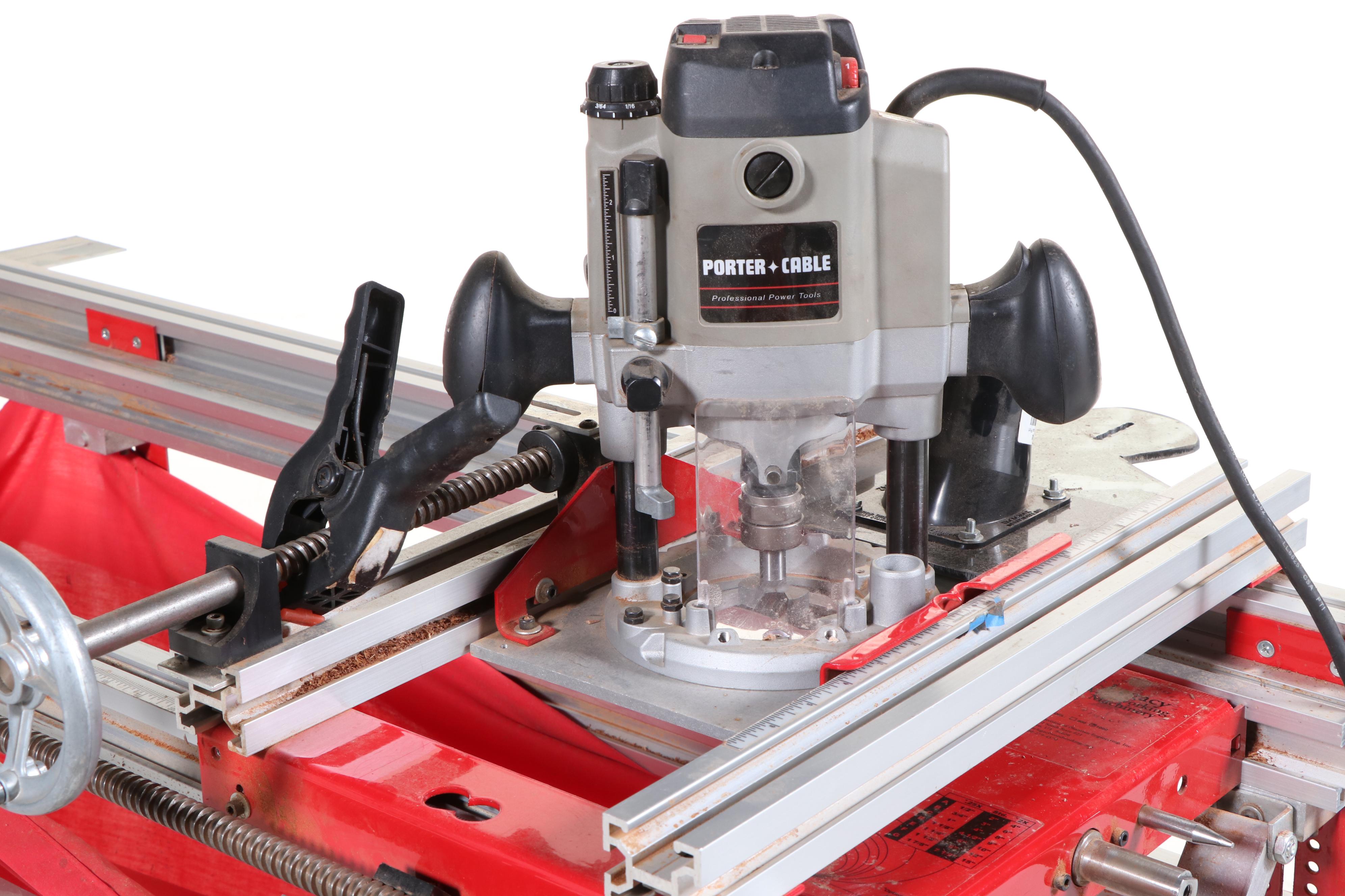 Porter-Cable Routing & Milling with Legacy Woodworking Bench