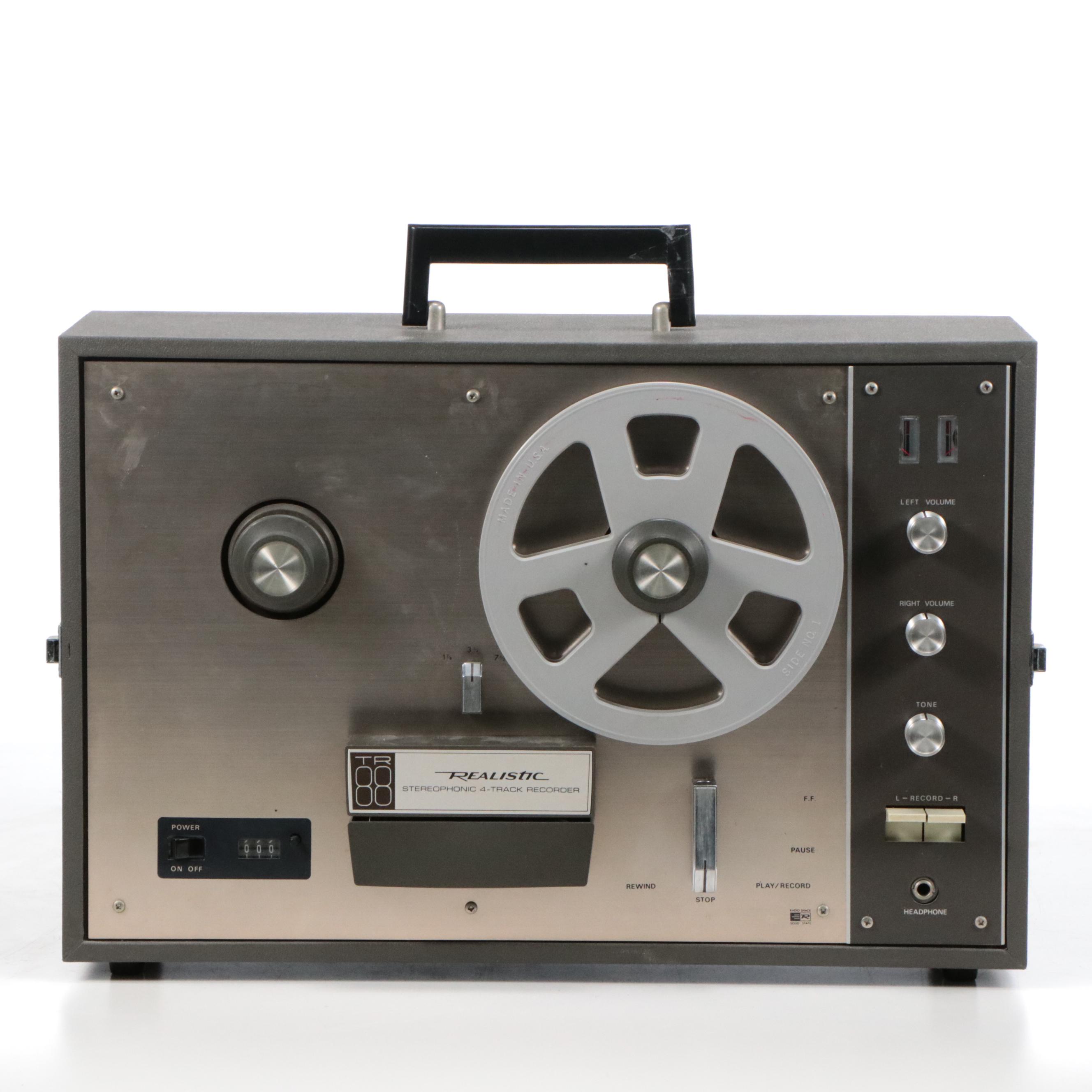 Realistic TR-88 Stereophonic 4-Track Recorder