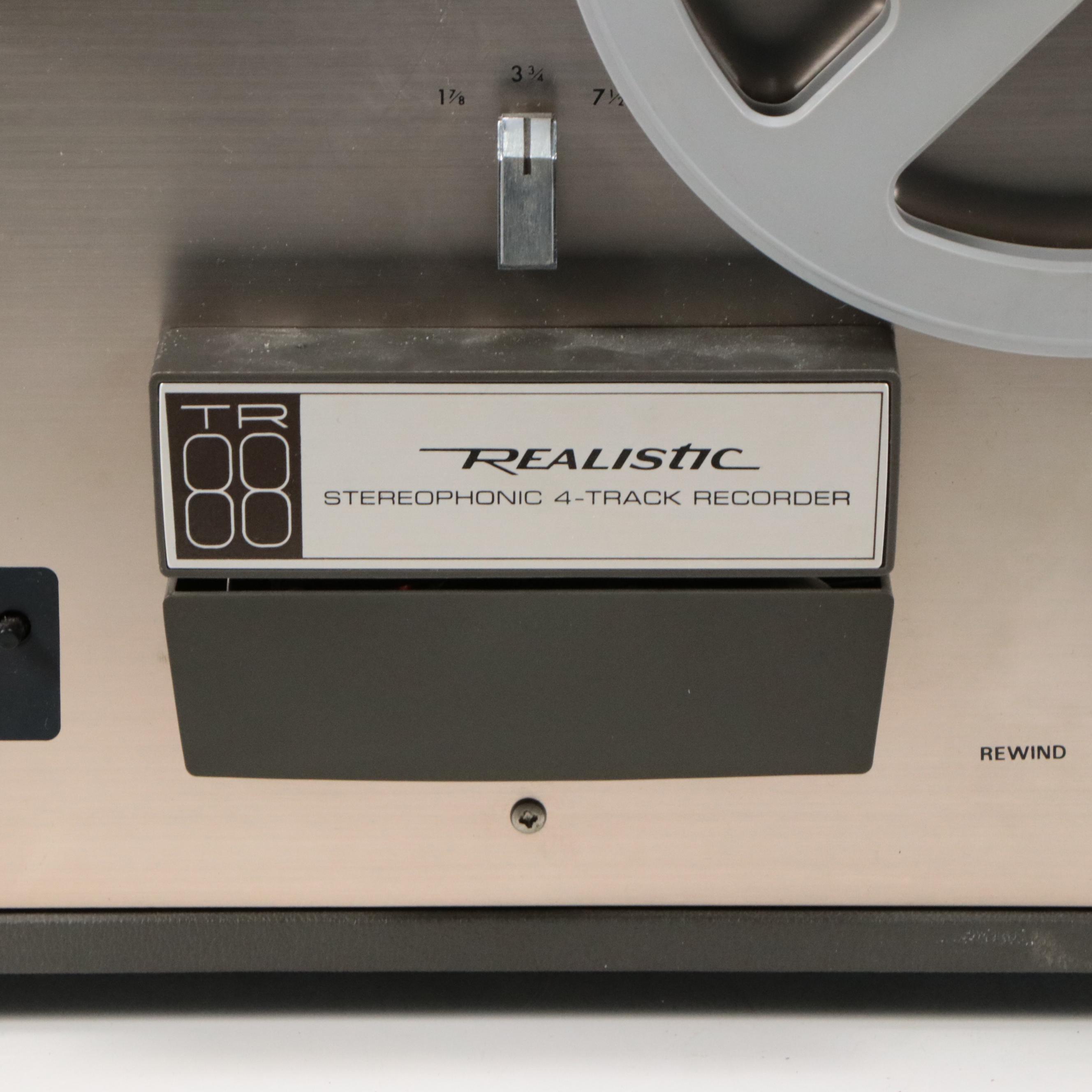 Realistic TR-88 Stereophonic 4-Track Recorder