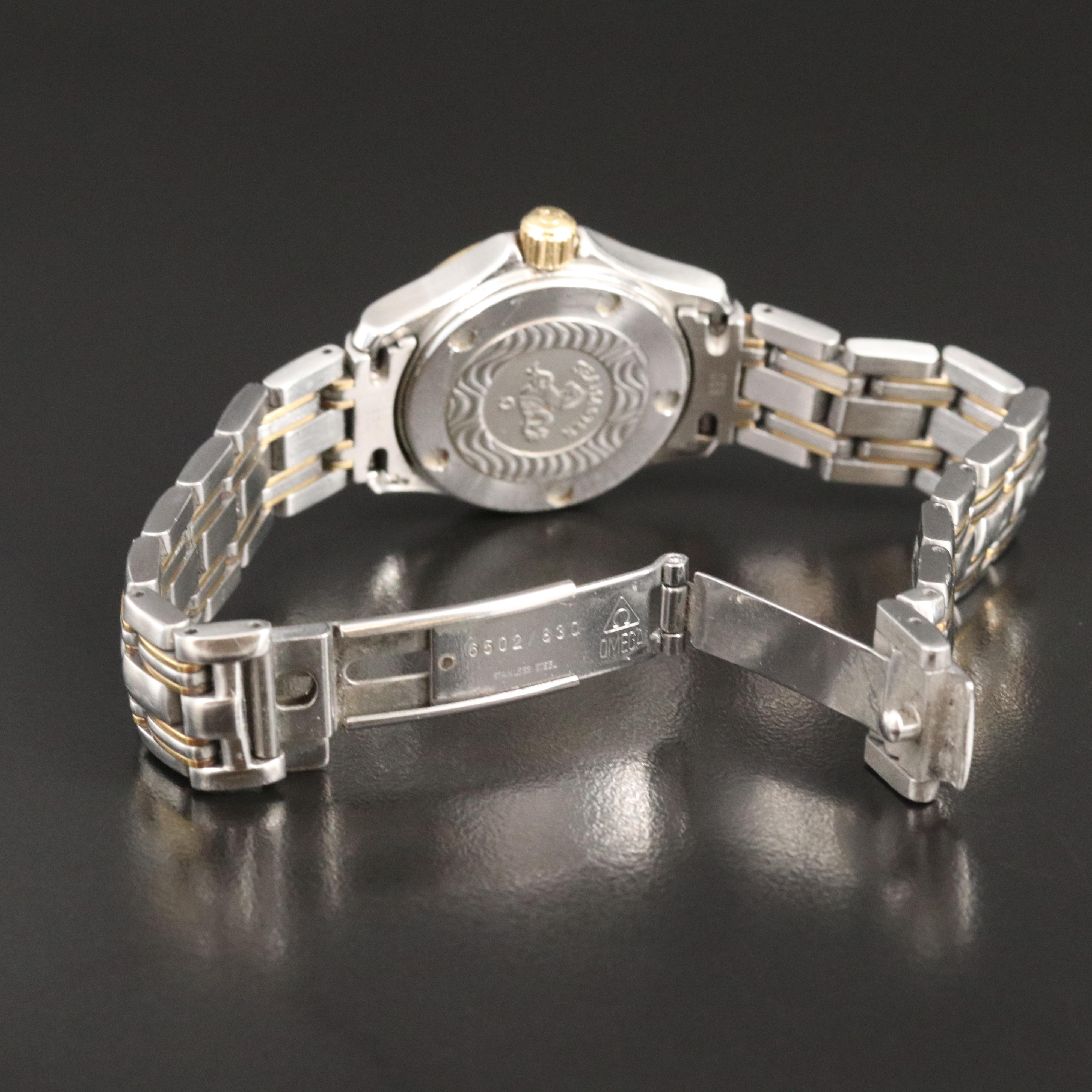 1993 Omega Seamaster Two-Tone Date 120m Watch