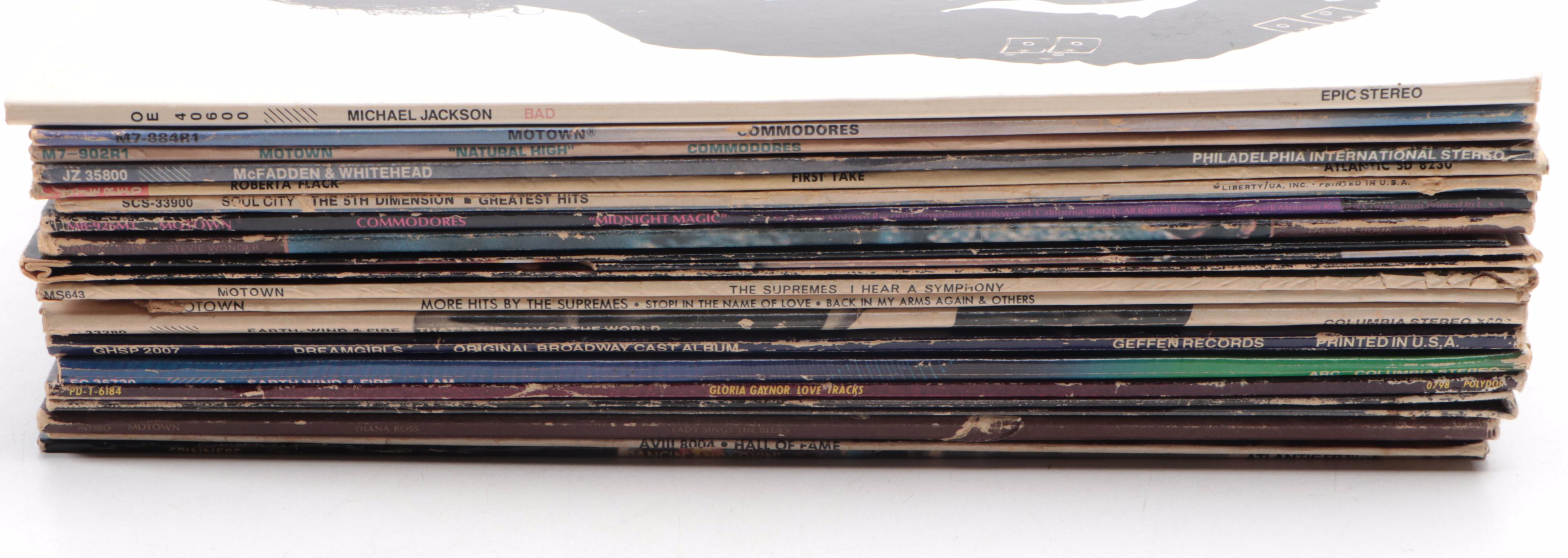 Michael Jackson, Donna Summer, The Supremes, and More Vinyl Record Albums