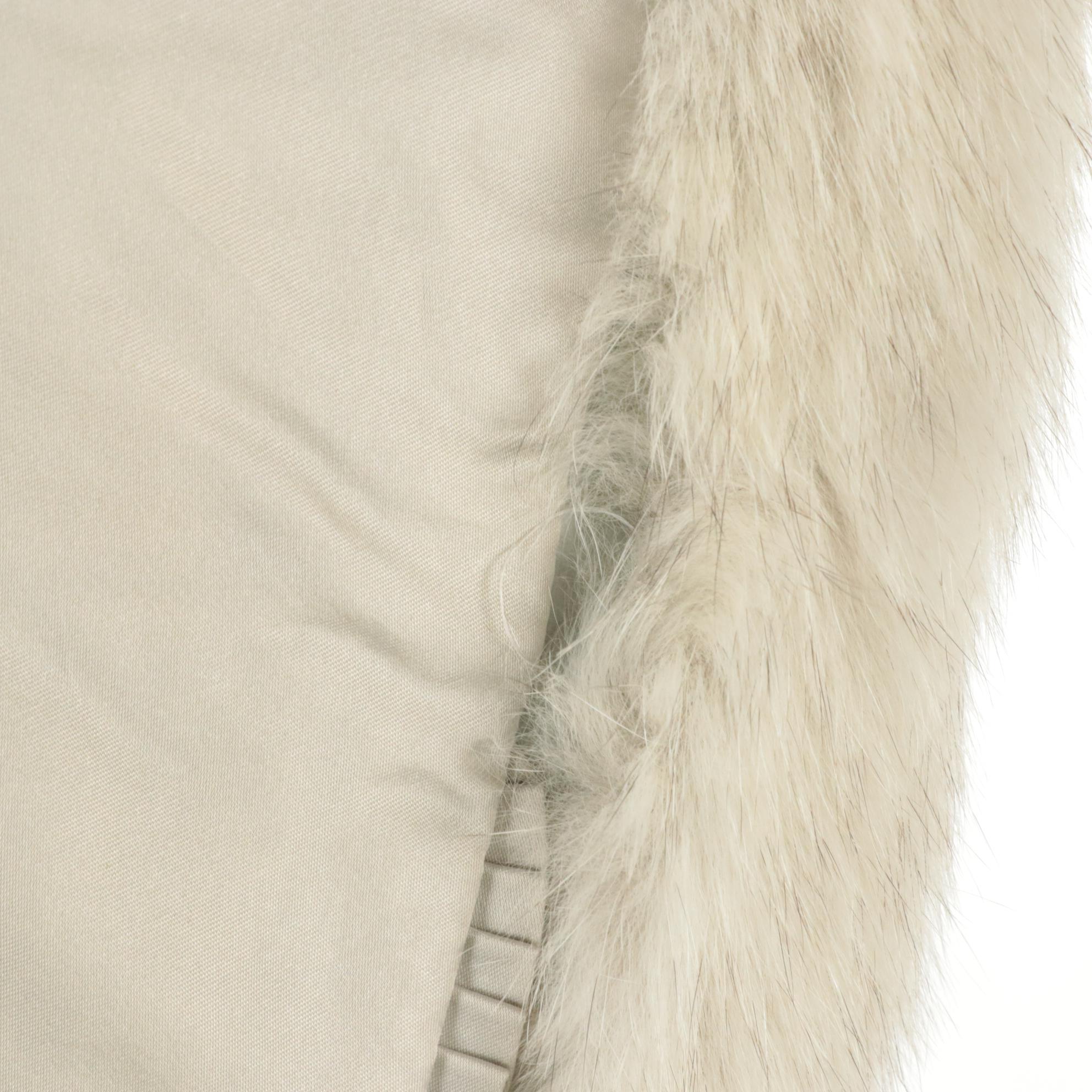 Saga Blue Fox Fur Coat