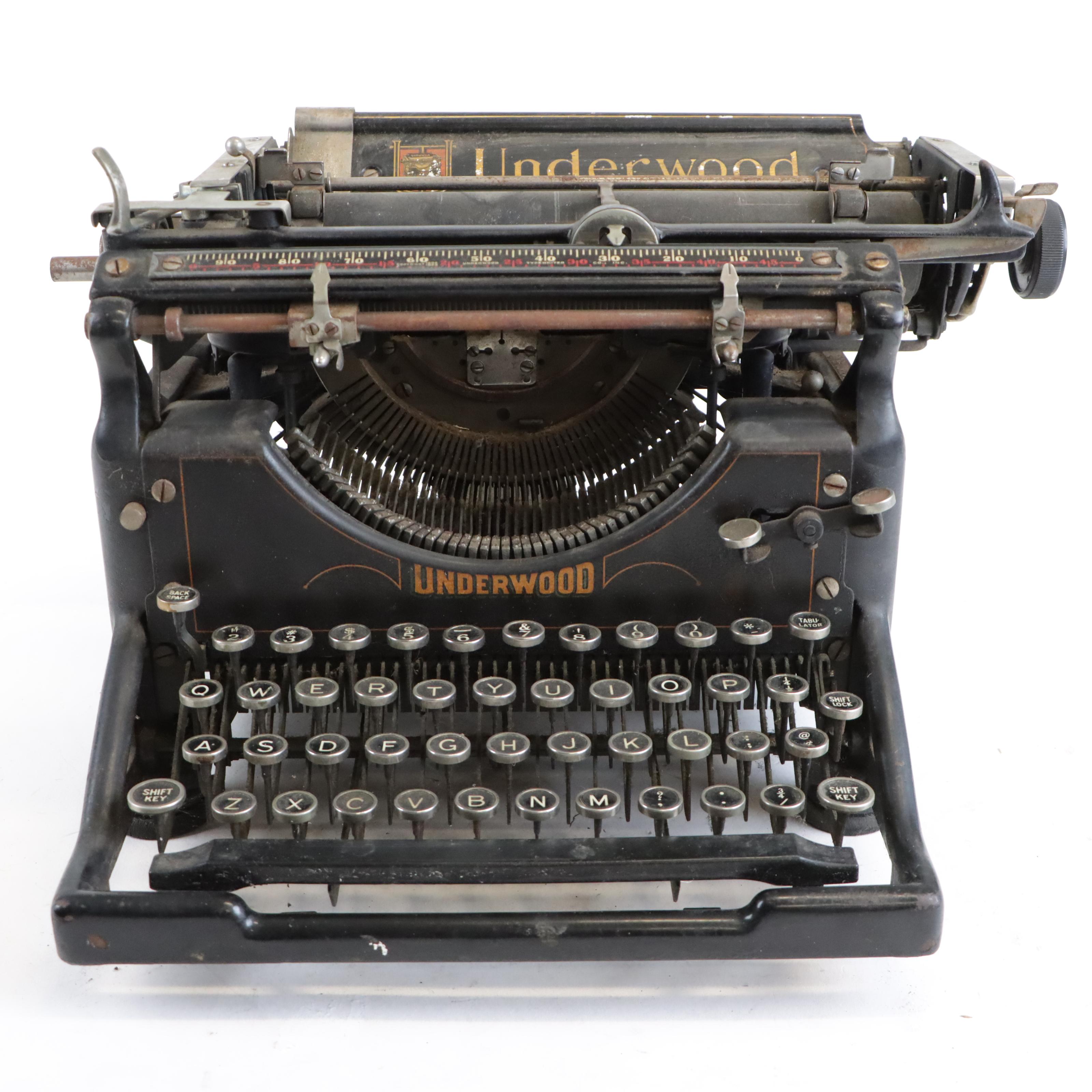 Underwood Typewriter, 1920s