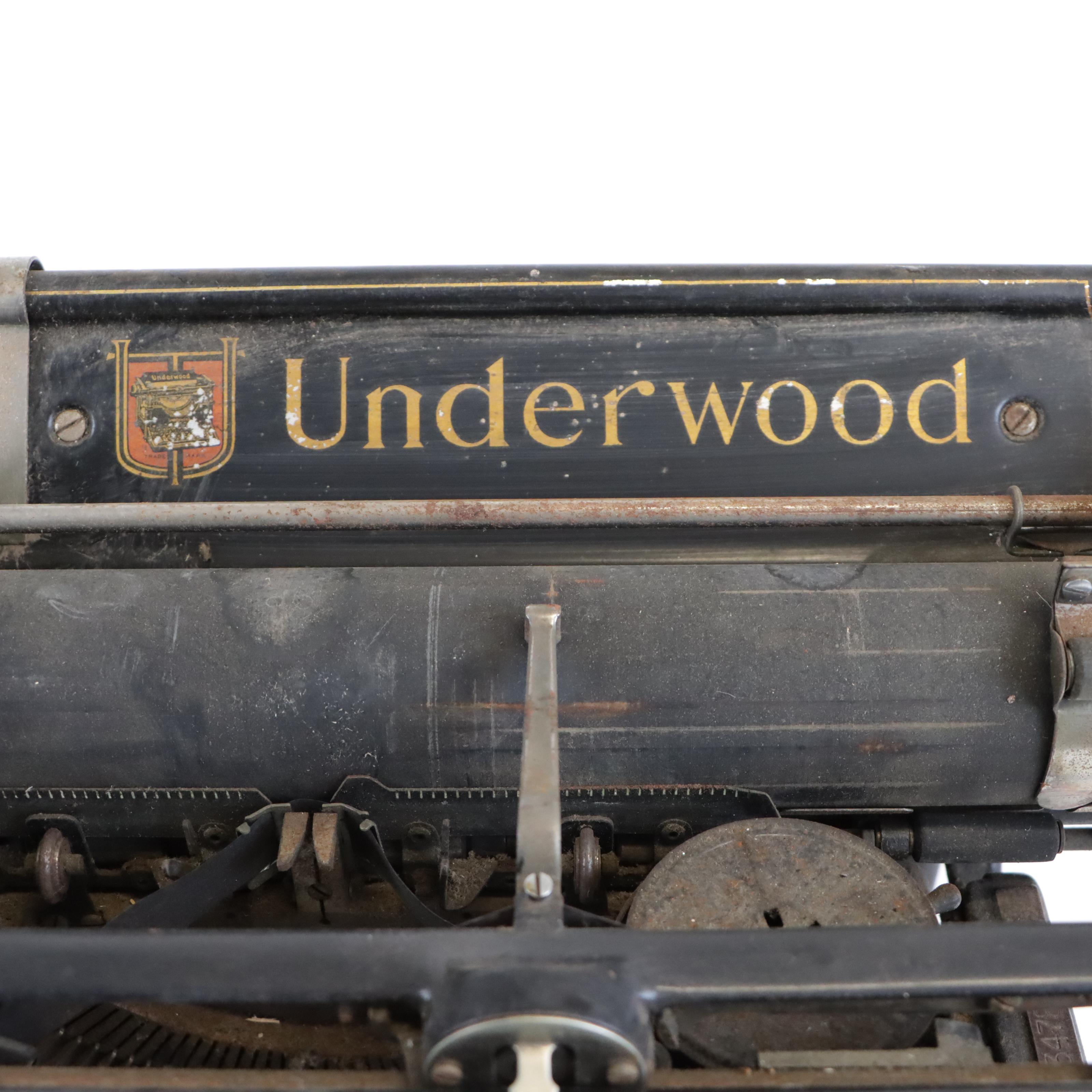 Underwood Typewriter, 1920s