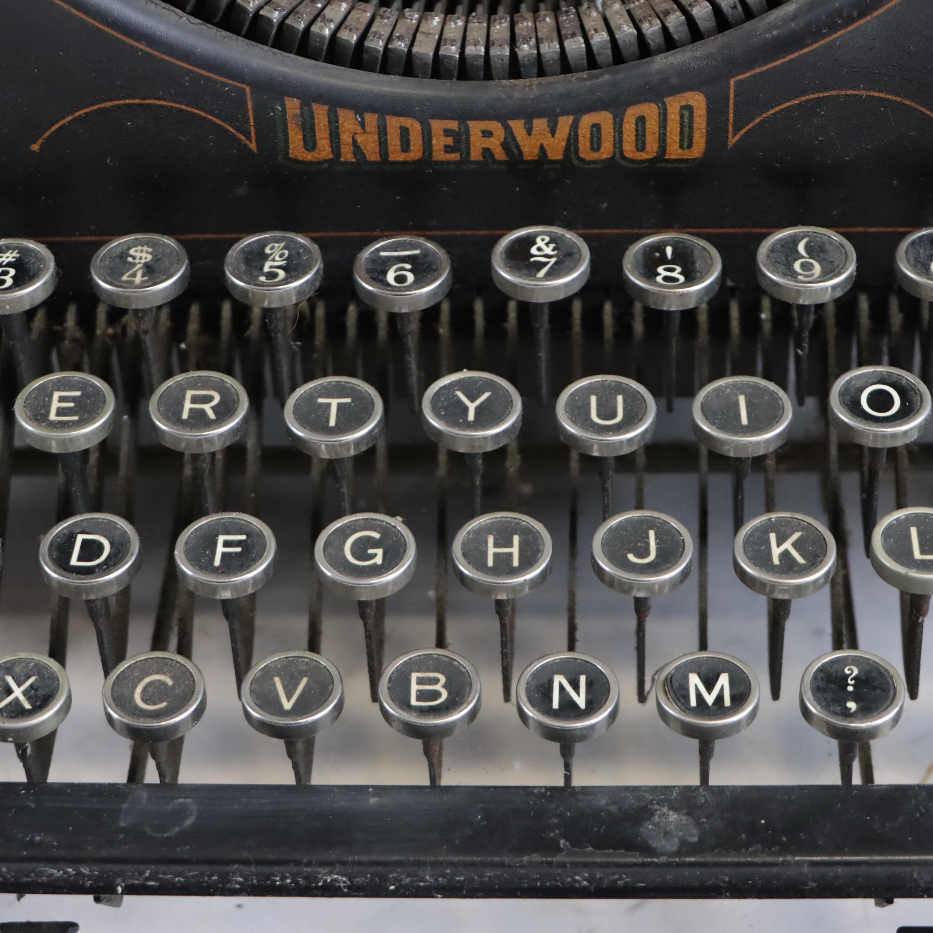 Underwood Typewriter, 1920s