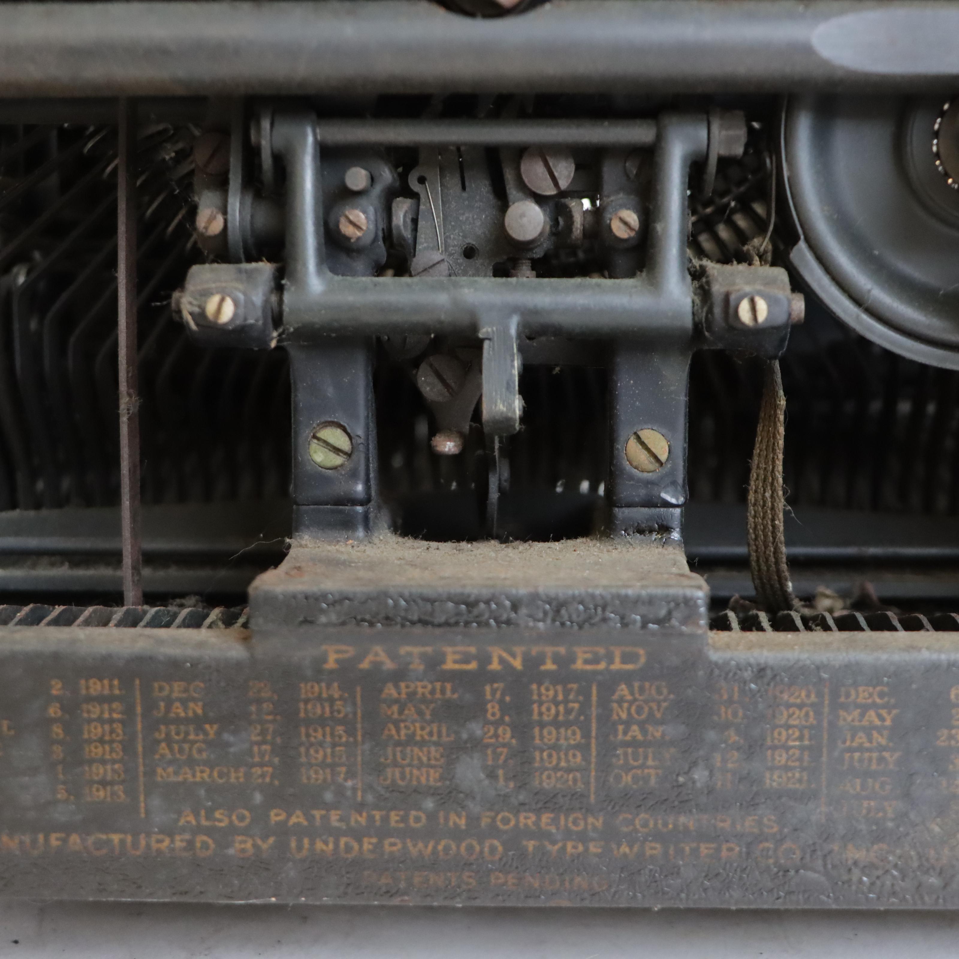 Underwood Typewriter, 1920s