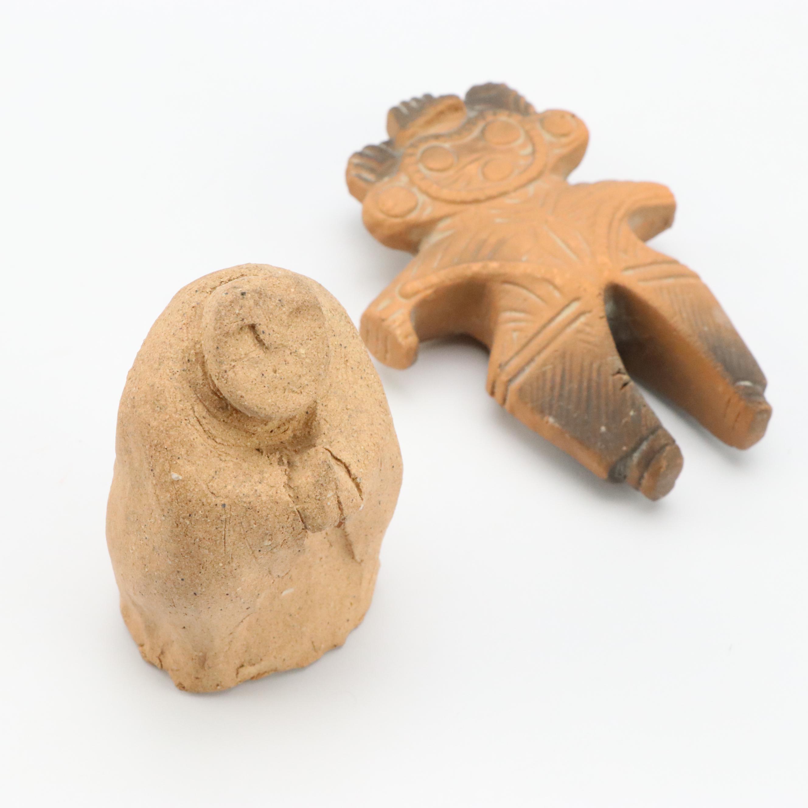 Colima and Other Pre-Columbian Pottery with Chinese Figures and More