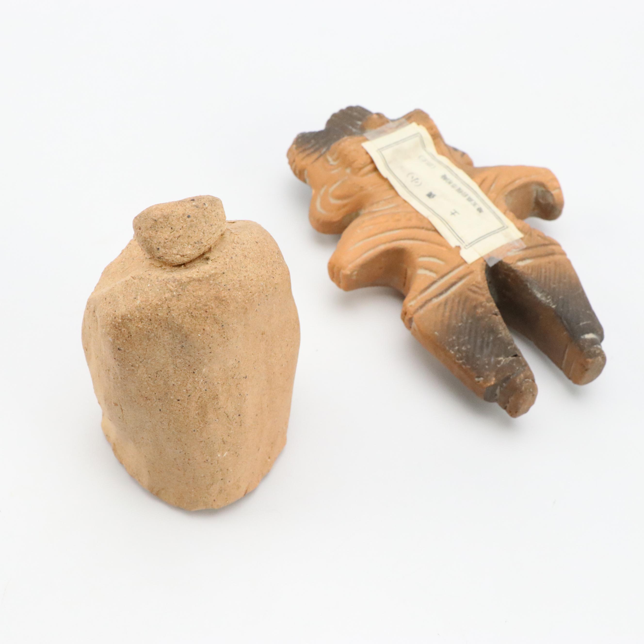 Colima and Other Pre-Columbian Pottery with Chinese Figures and More