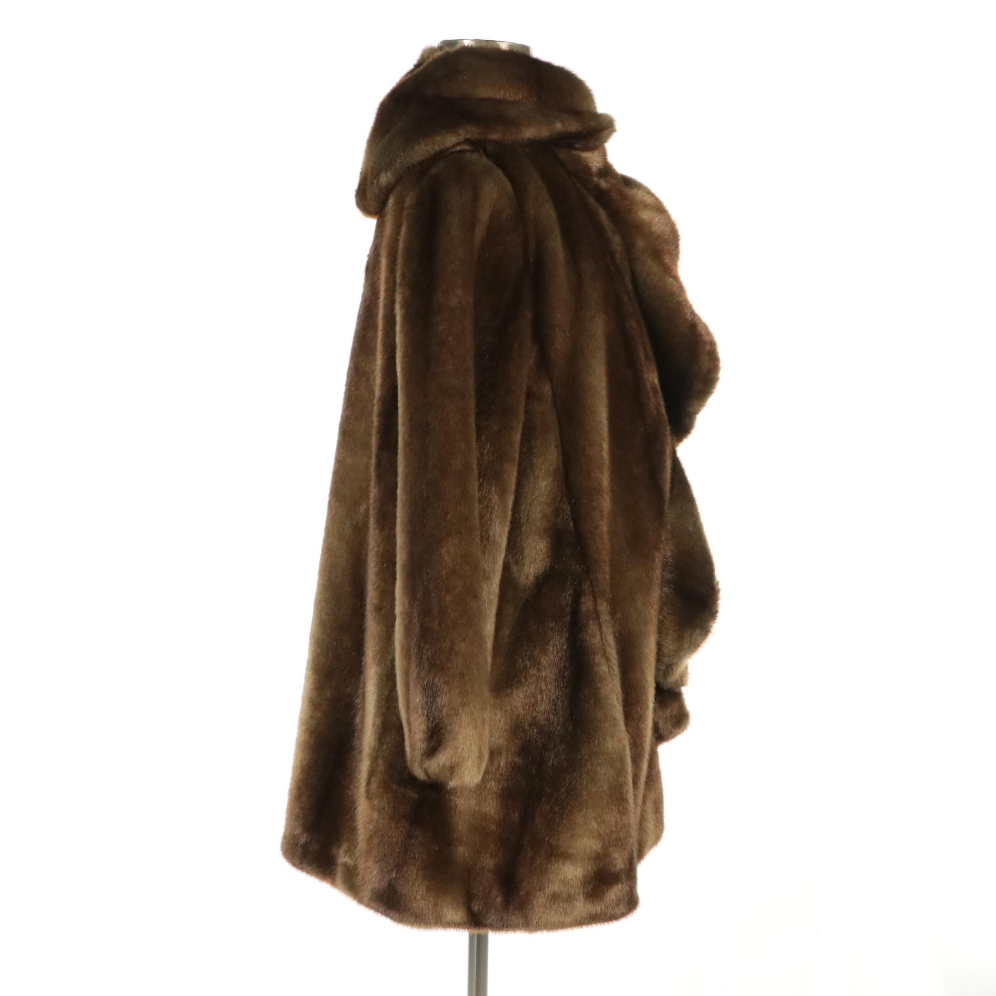 Jones New York Faux Fur Coat