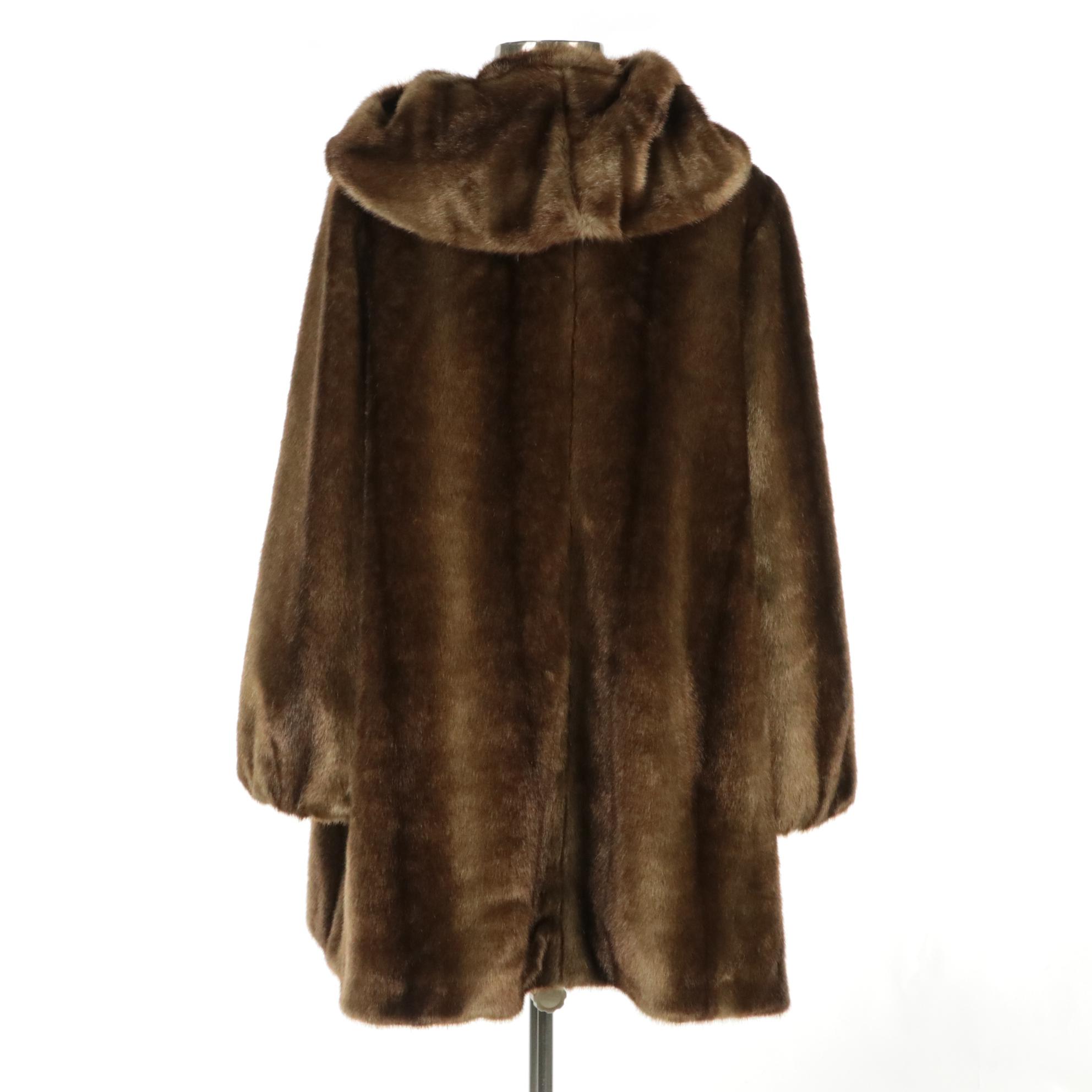 Jones New York Faux Fur Coat